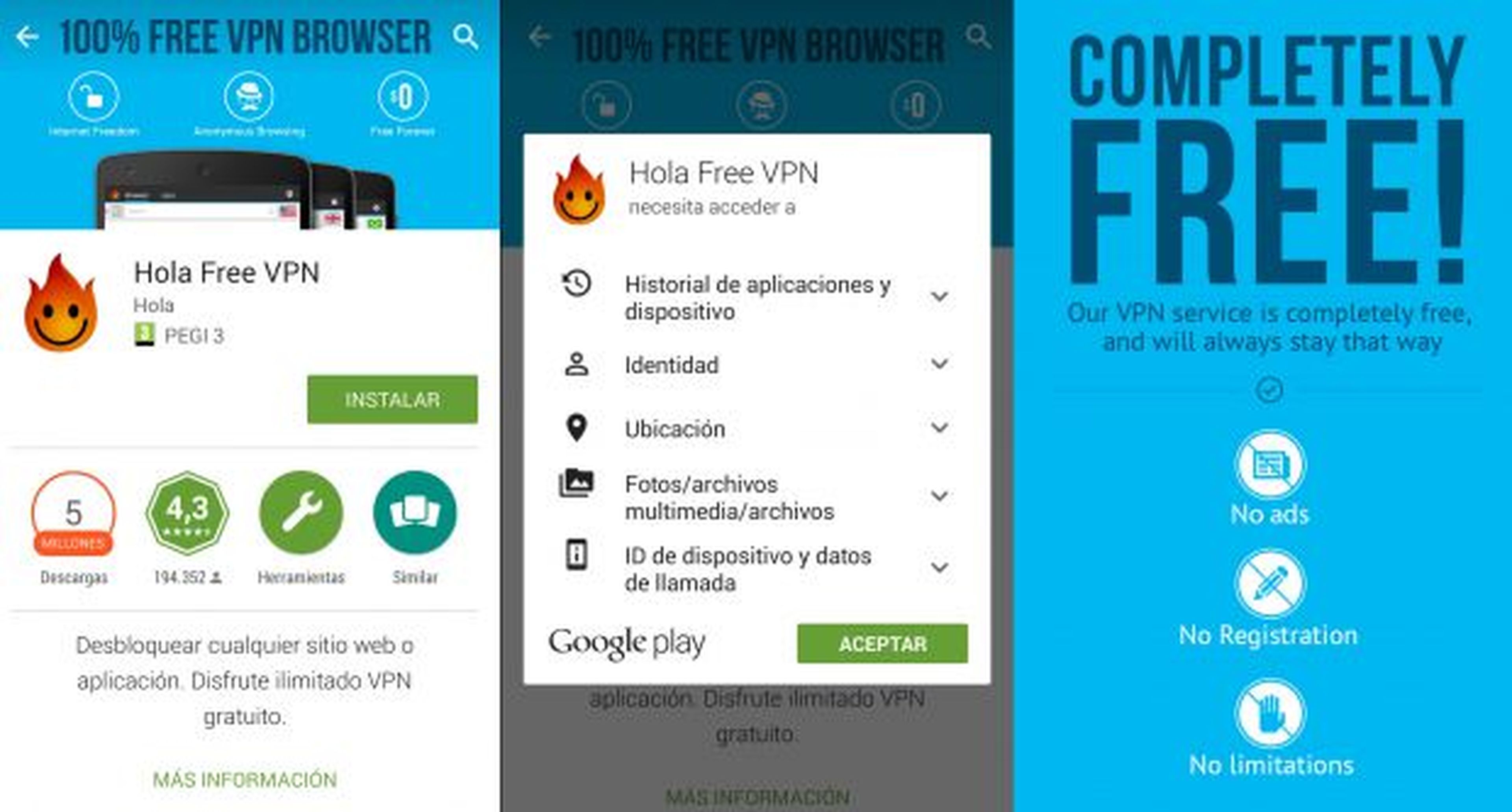 Cómo crear y configurar una red VPN en Android con Hola | Computer Hoy
