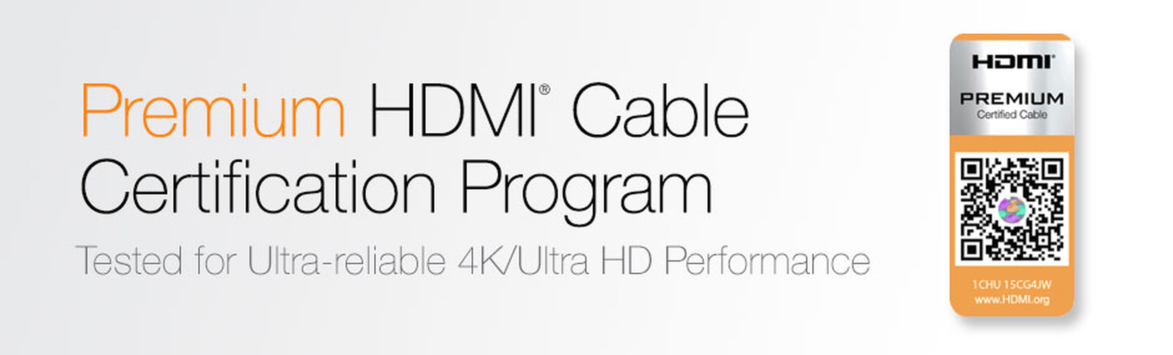 Llega el cable HDMI Premium para aprovechar la resolución 4K