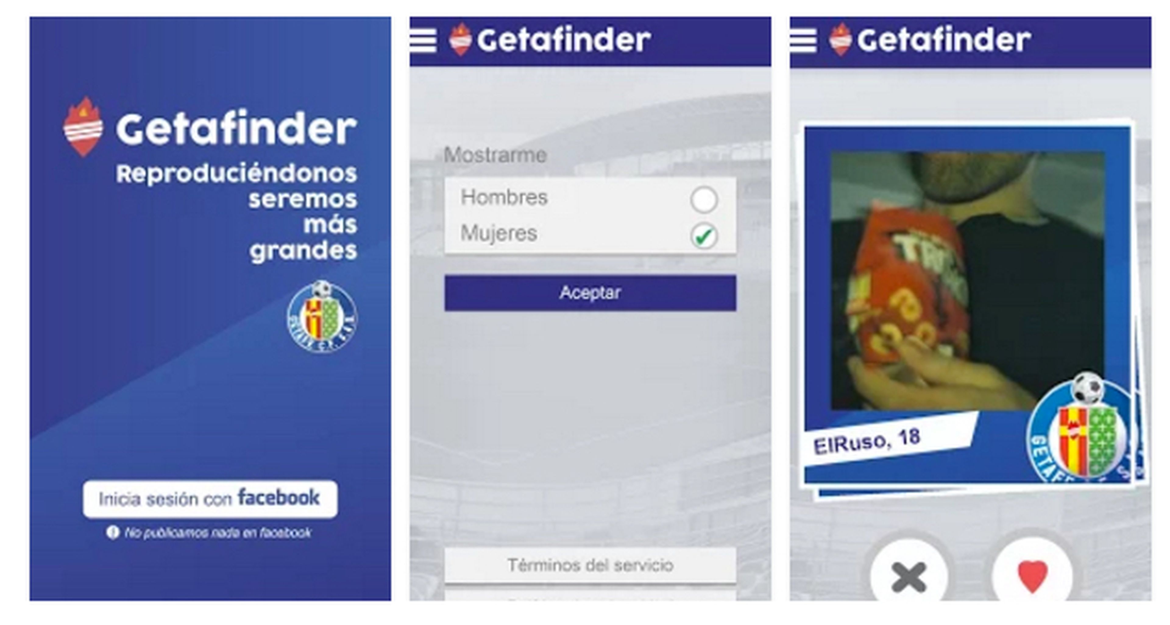 El Getafe te ayuda a ligar con una app mientas ves el fútbol