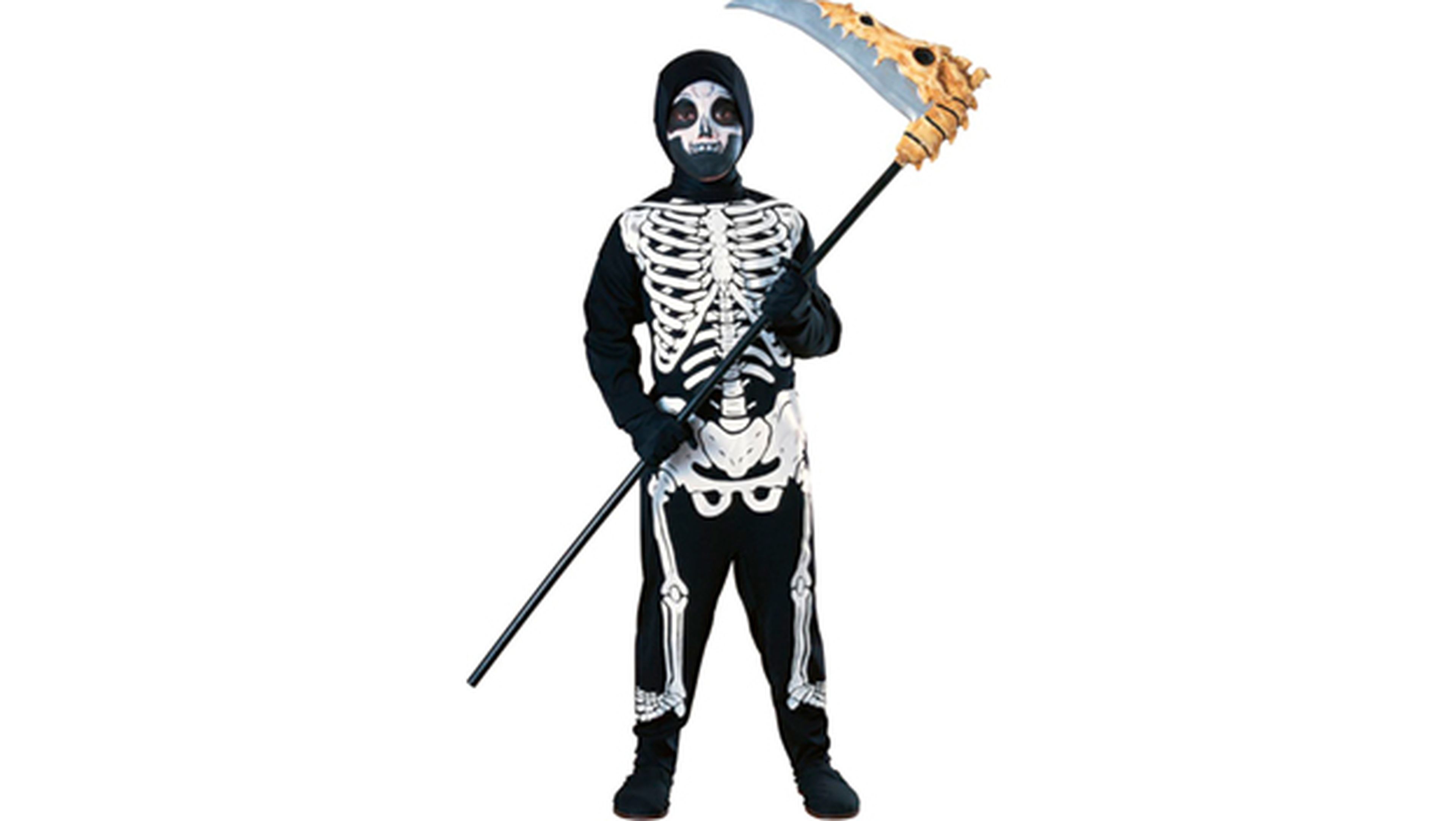 Disfraz de esqueleto para niño