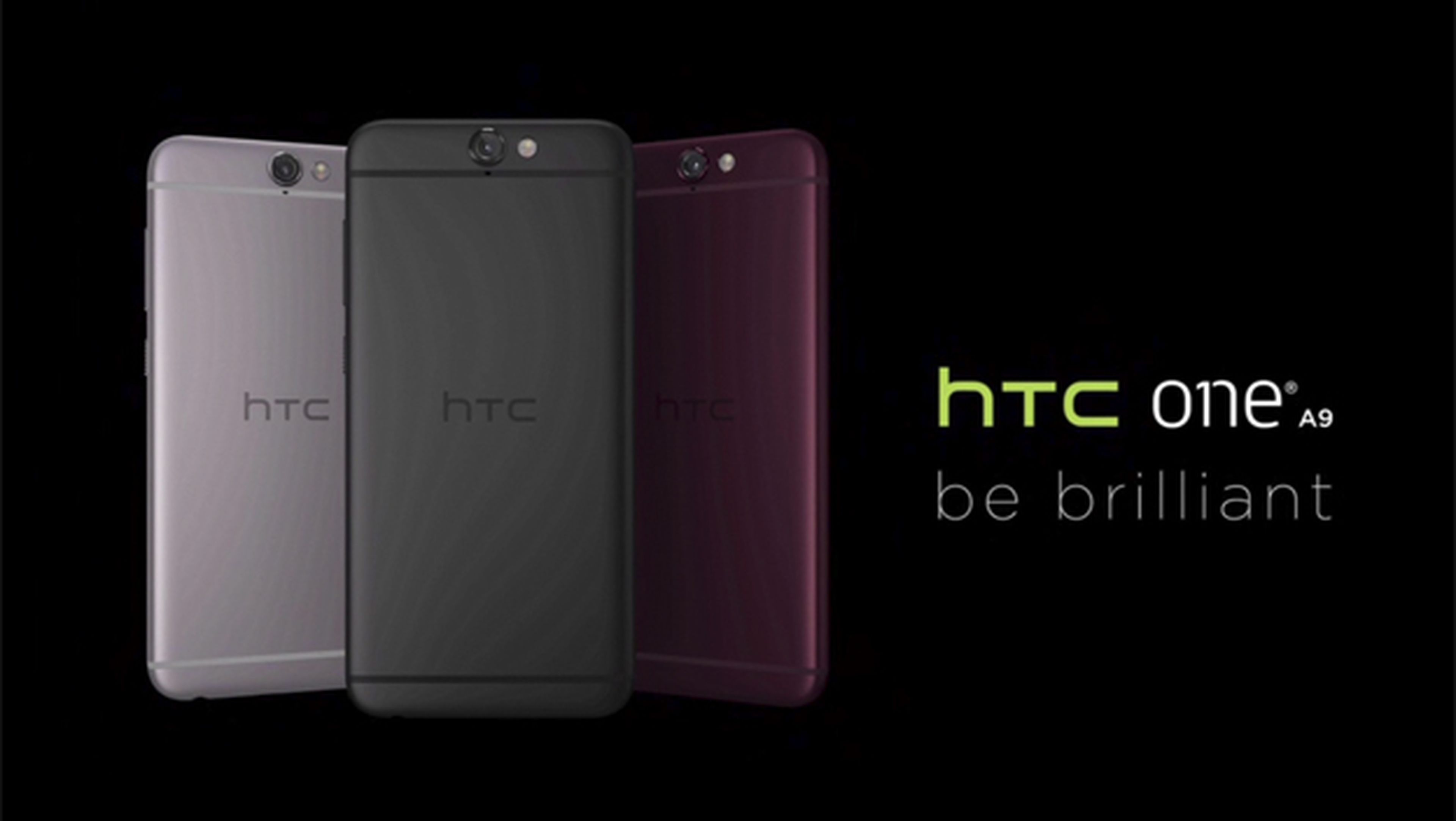 HTC One A9, con Android 6.0 Marshmallow y diseño de aluminio