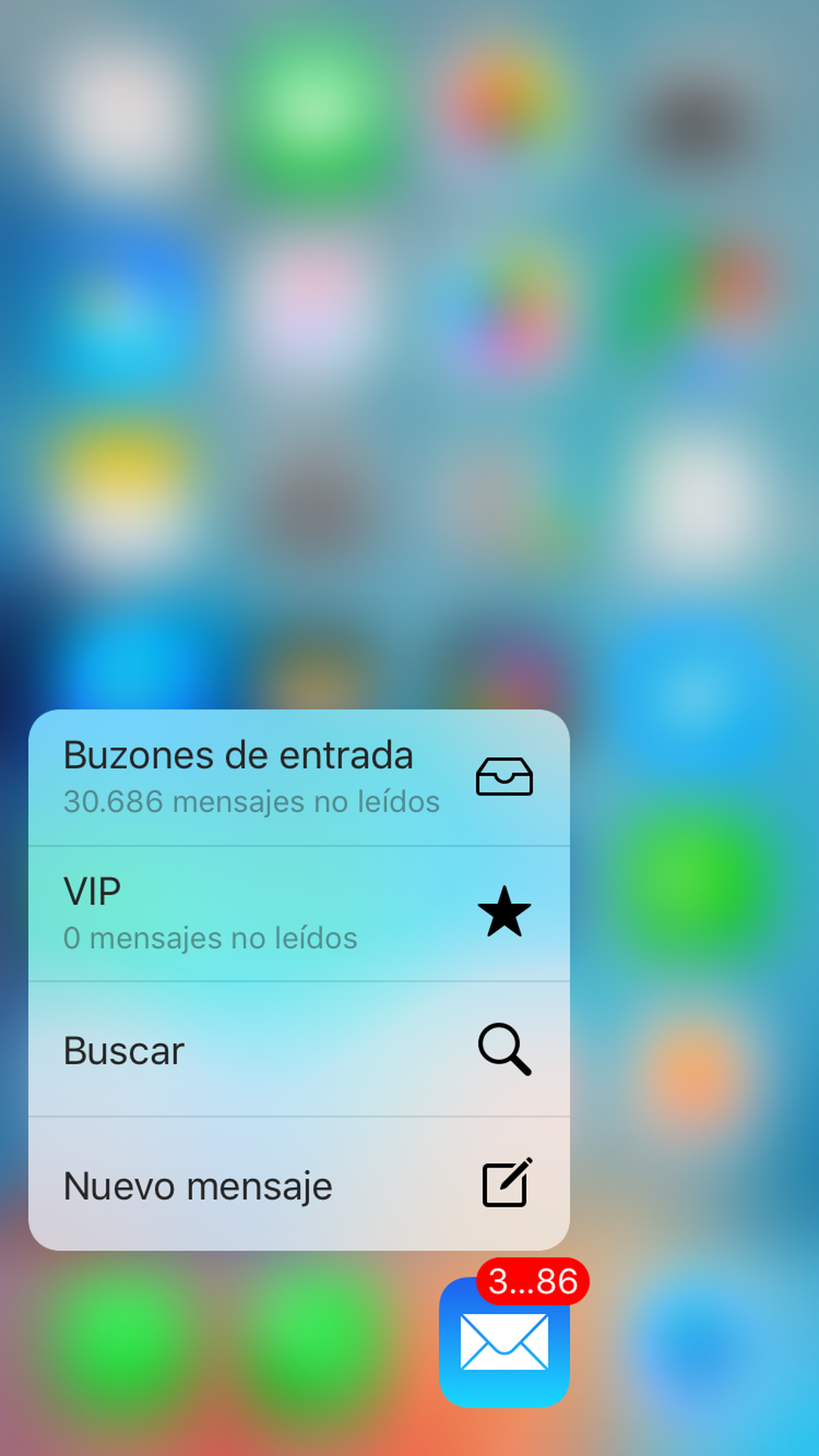 Pantalla 3D Touch del iPhone 6S