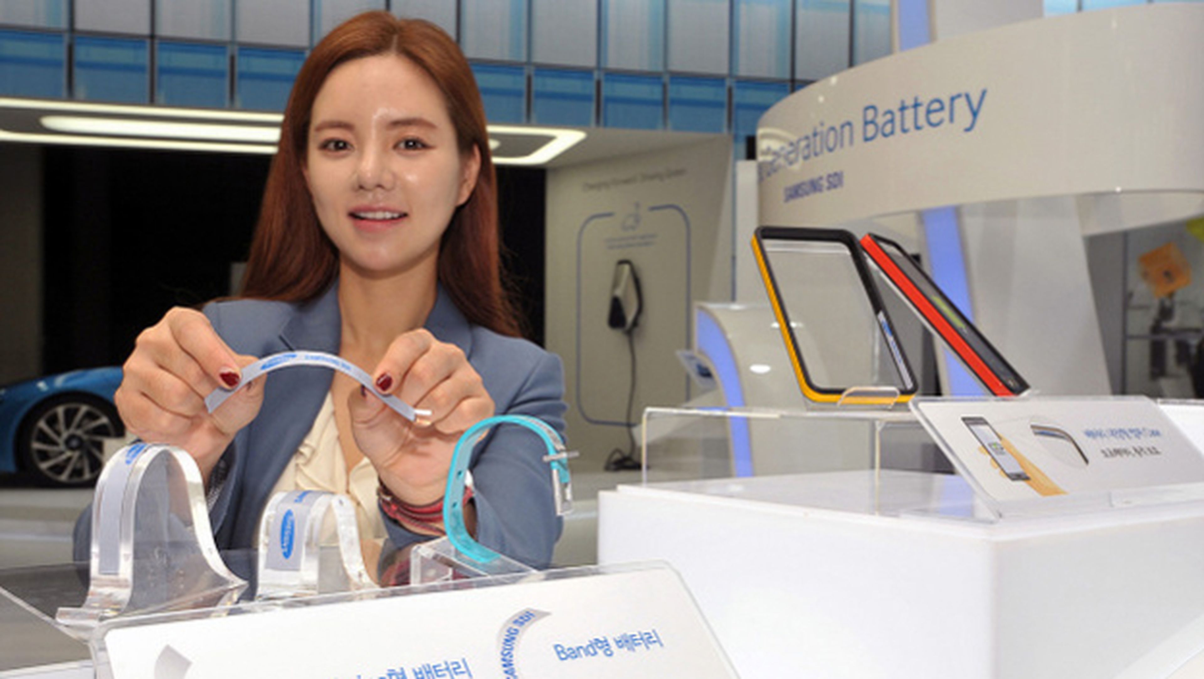 Samsung presenta una nueva generación de baterías flexibles