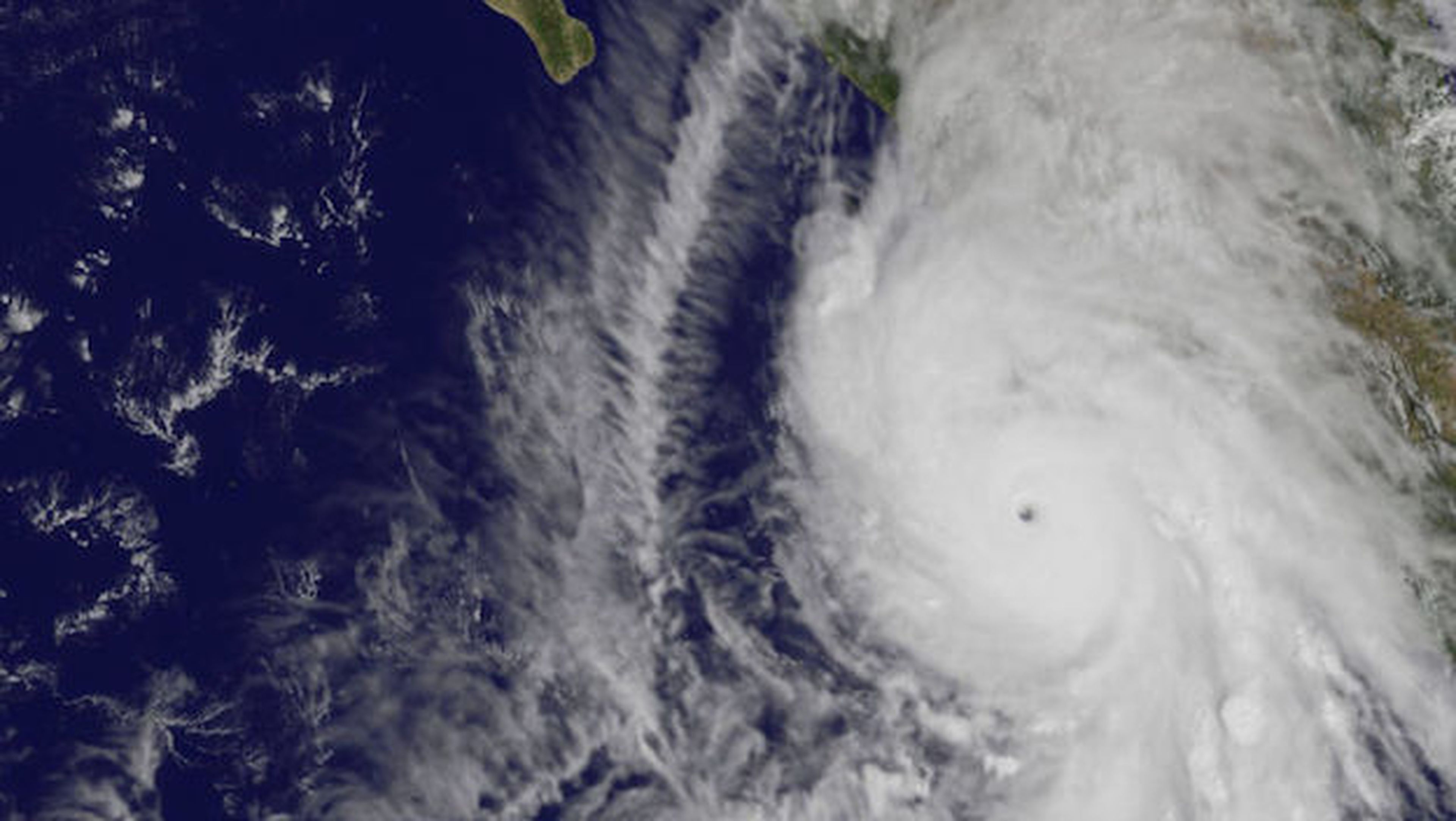 El huracán Patricia desde el espacio en impresionantes fotos