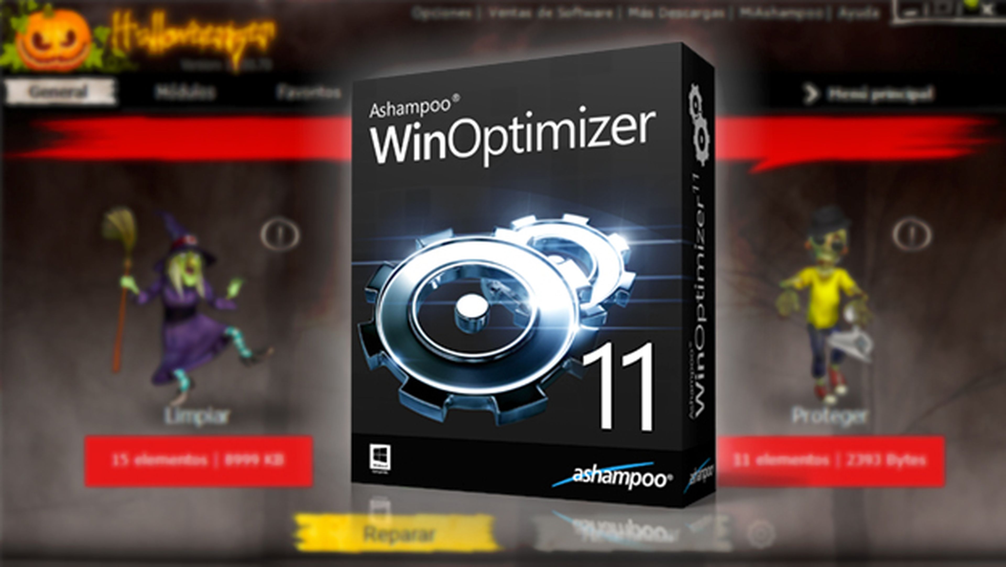 Mejora el rendimiento de tu PC con Ashampoo WinOptimizer 11