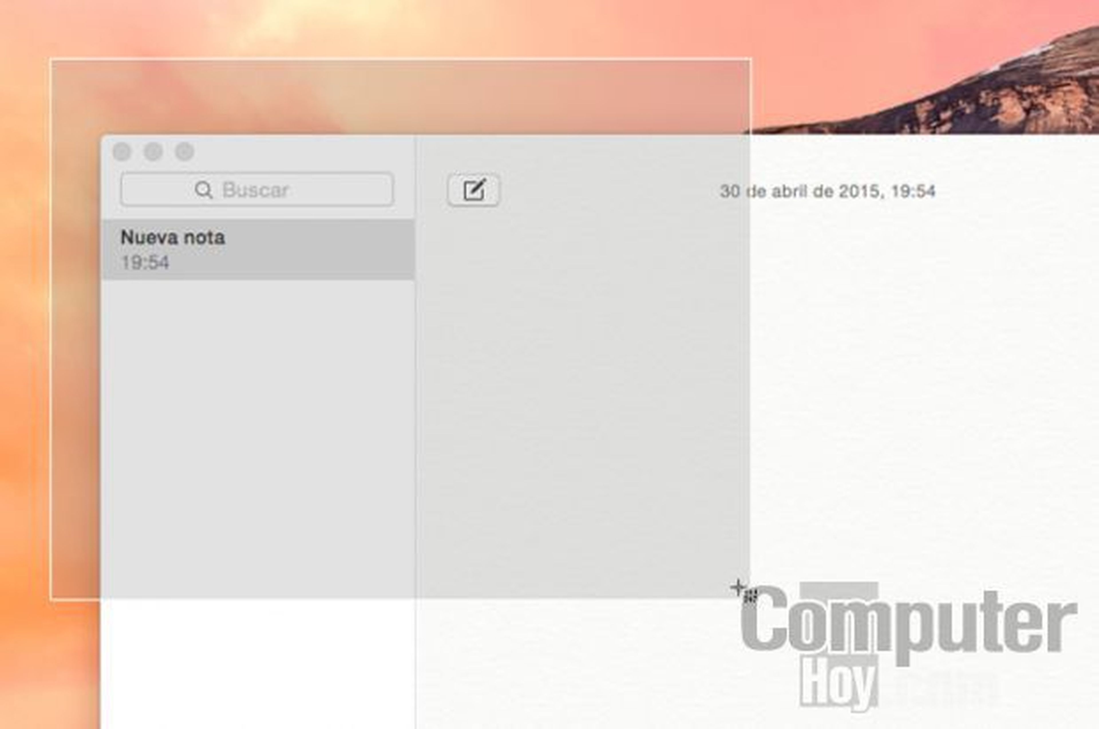 Captura la pantalla en un Mac