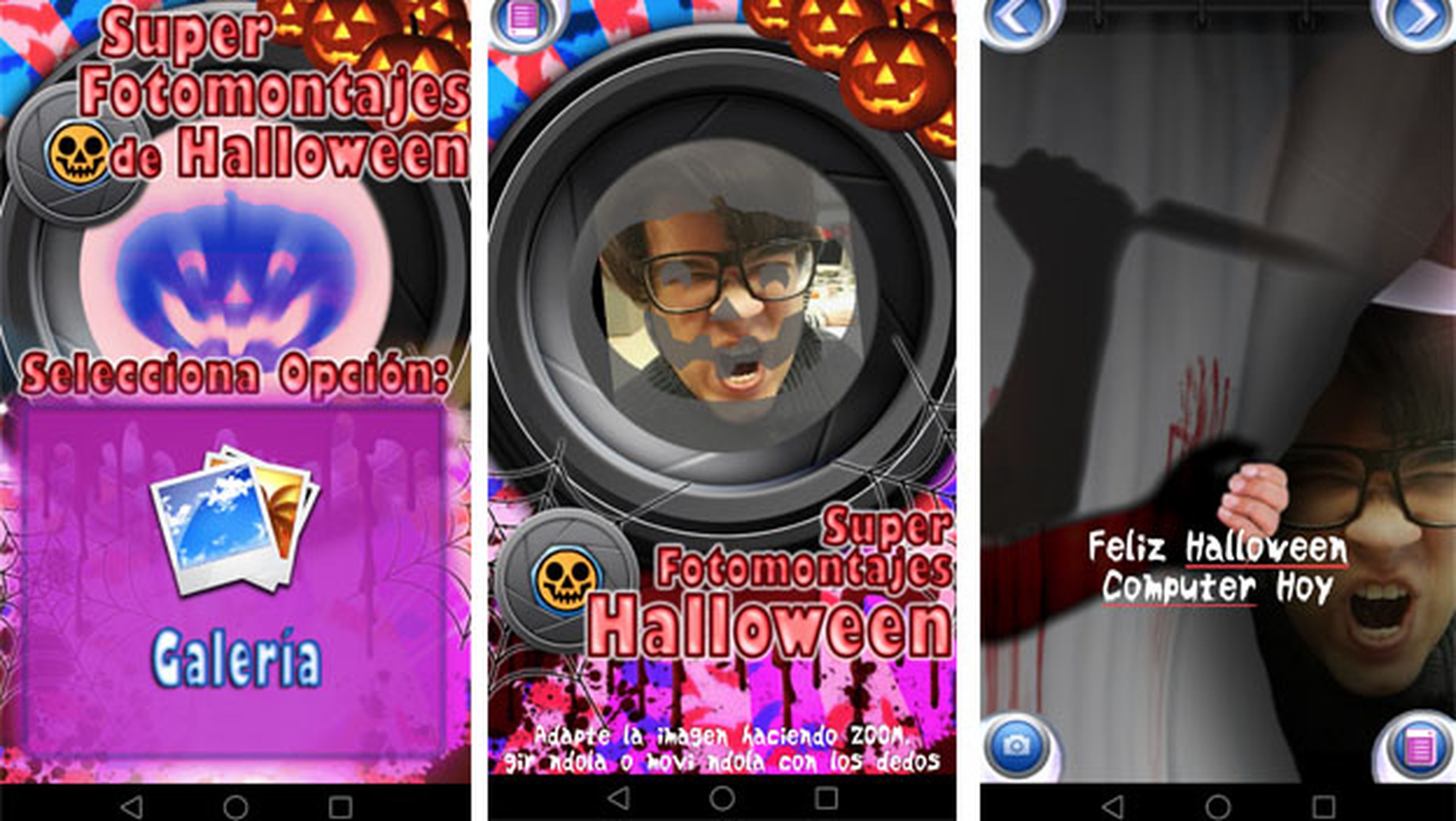 Súper Fotomontajes Halloween mejores apps felicitar Halloween