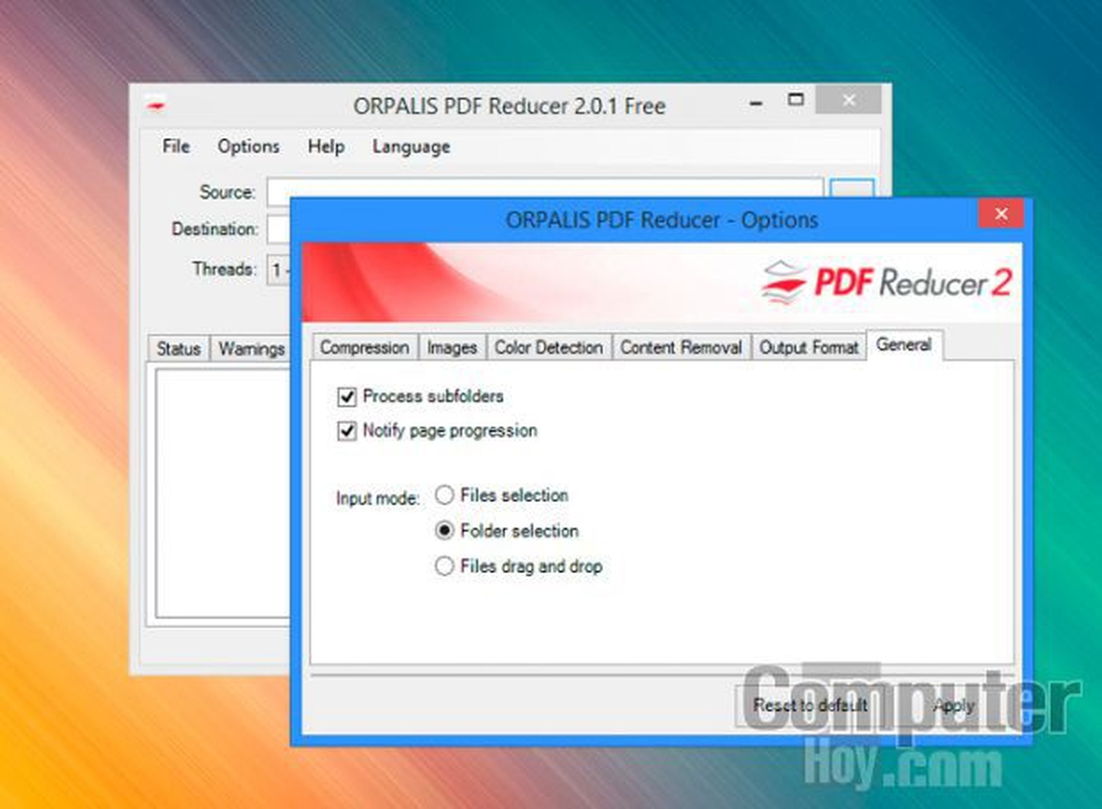 Optimiza tus PDF con PDF Reducer 2