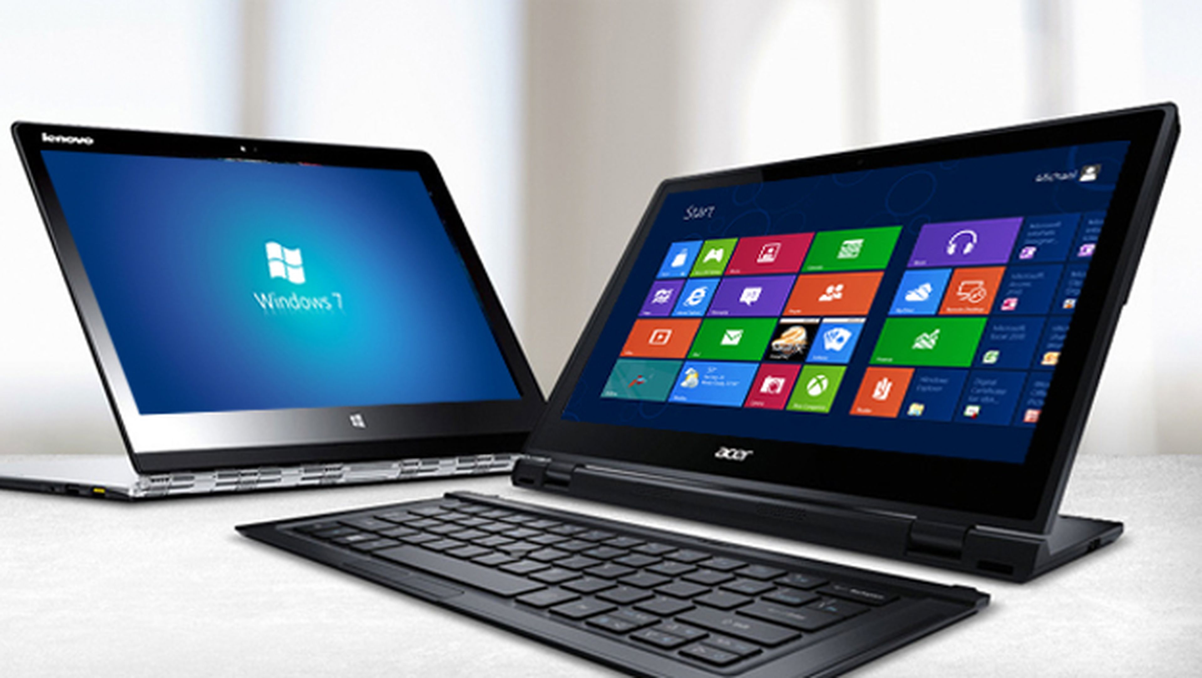 Microsoft dejará de vender PCs con Windows 7 Pro, 8.1 y 8