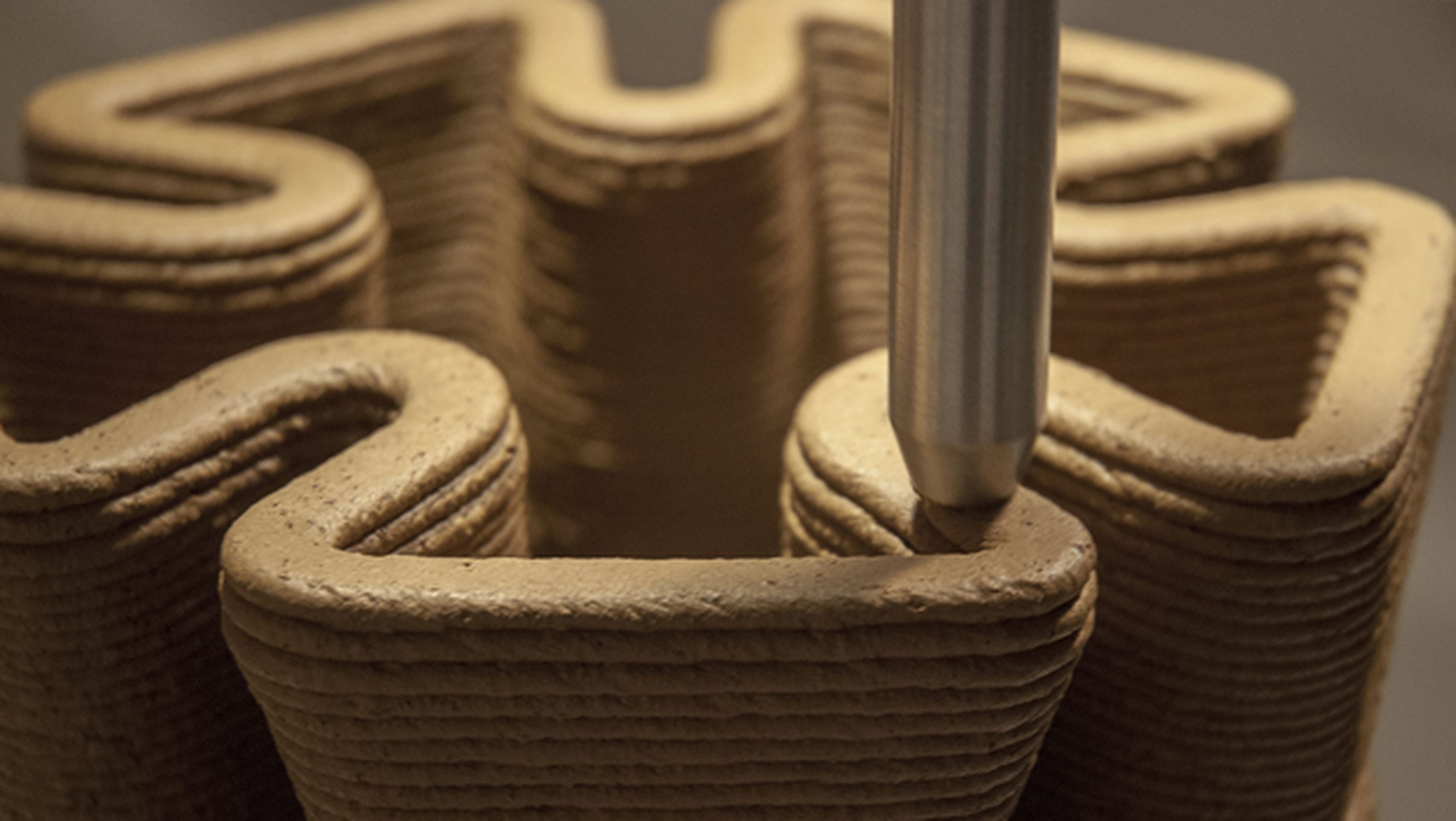 Pylos, una impresora 3D que usa tierra para fabricar objetos