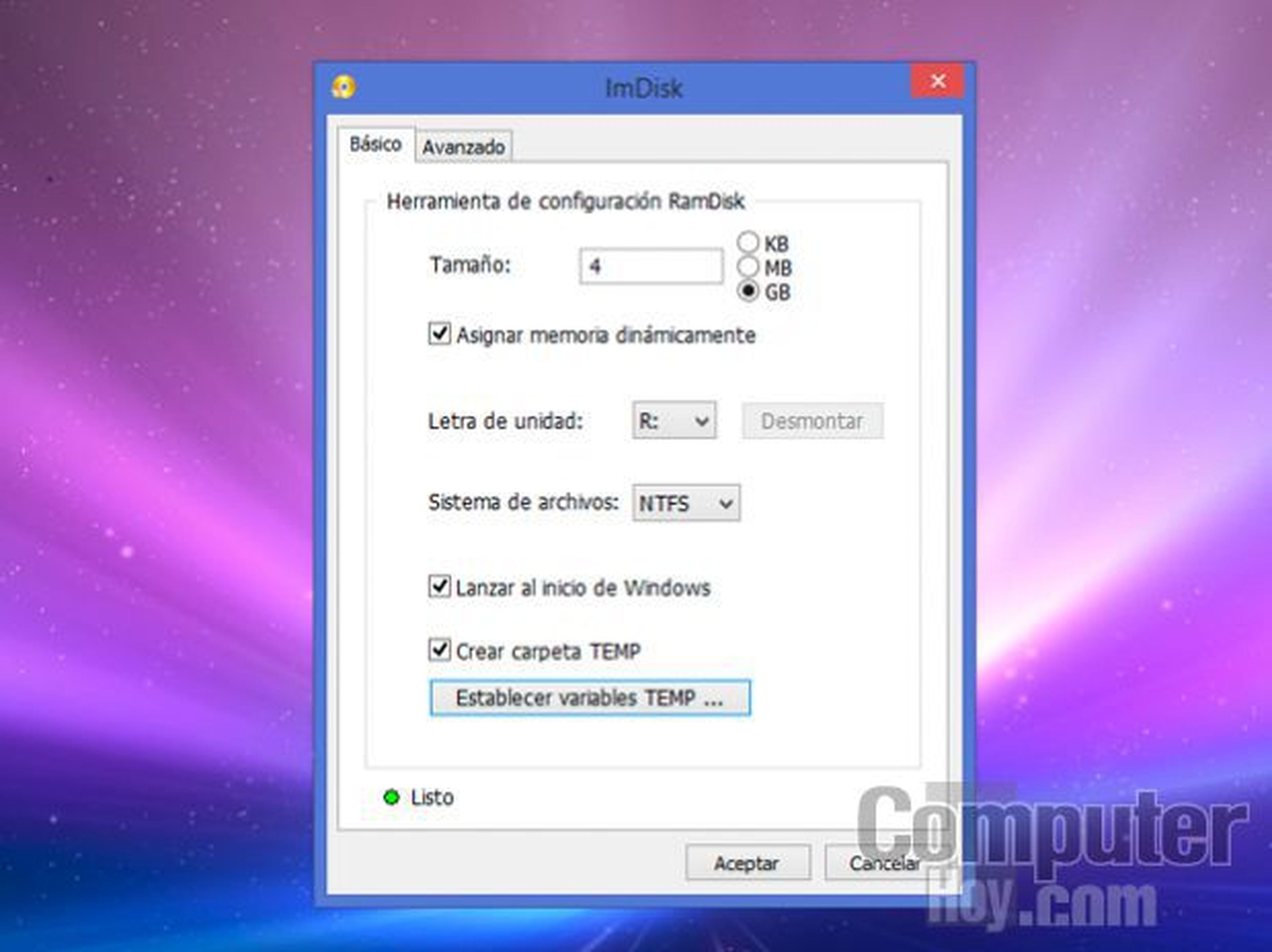 Cómo configurar un RAMDisk