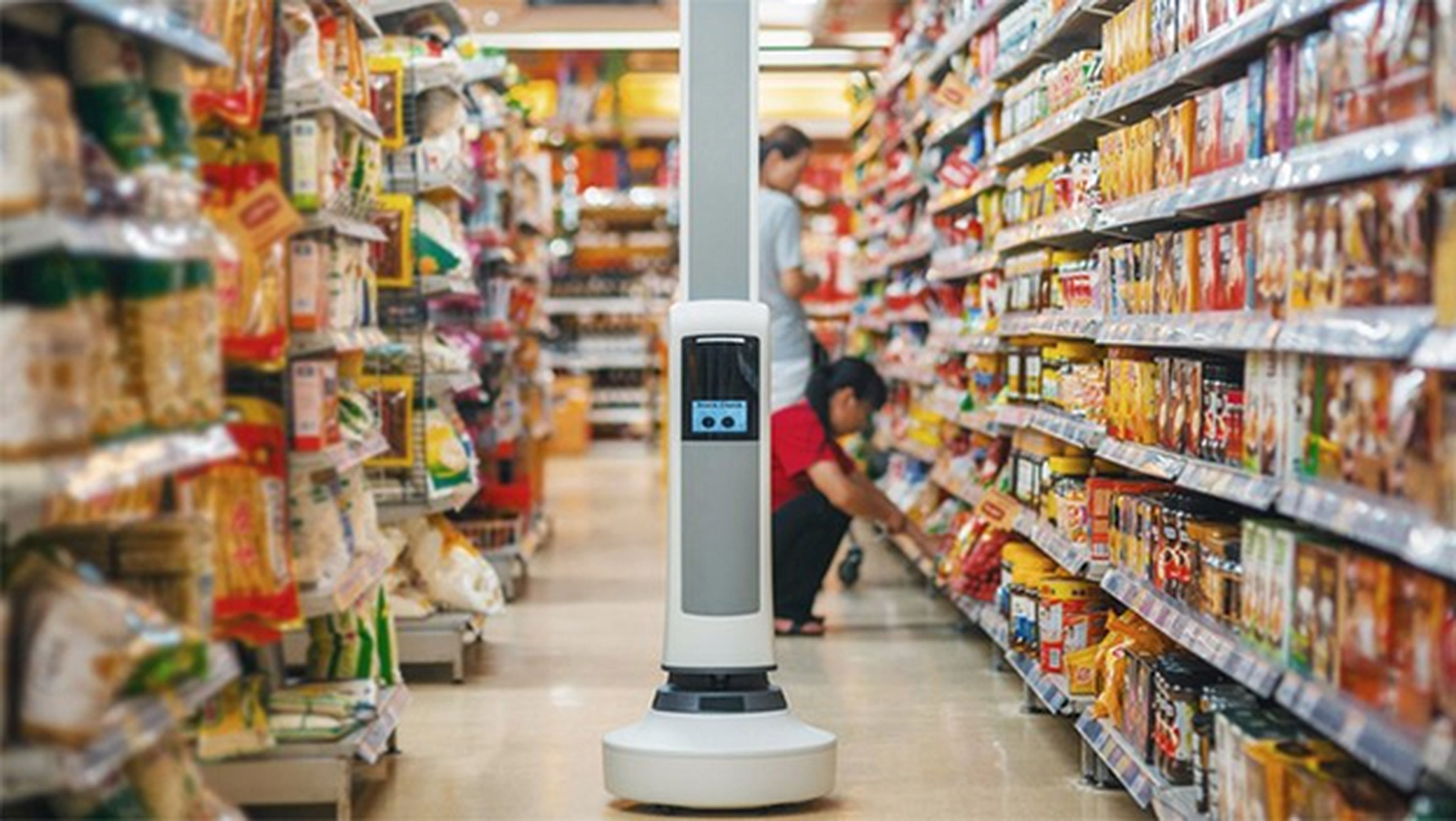 Tally, el robot reponedor de los supermercados del futuro