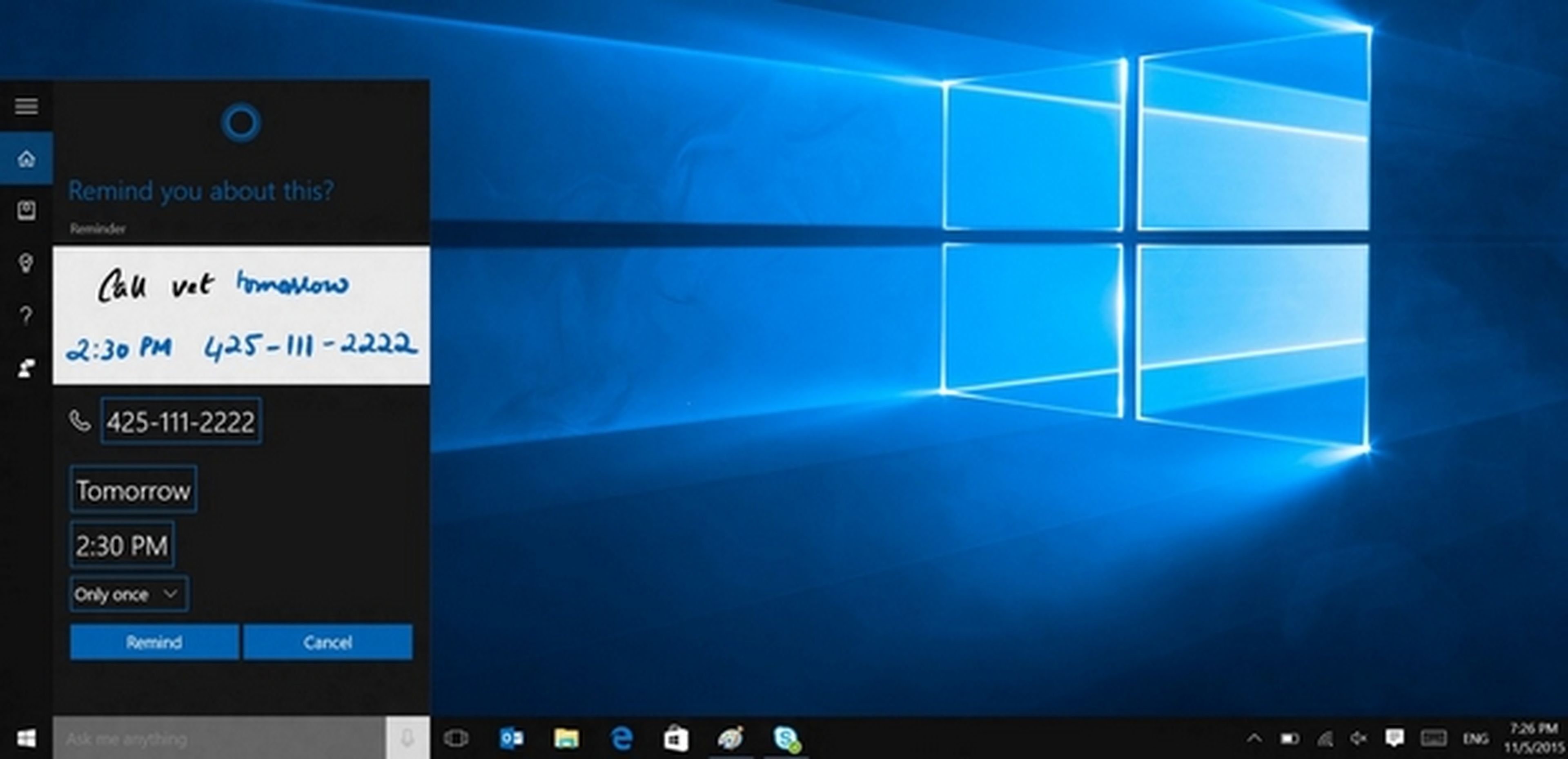 Actualización Windows 10 noviembre