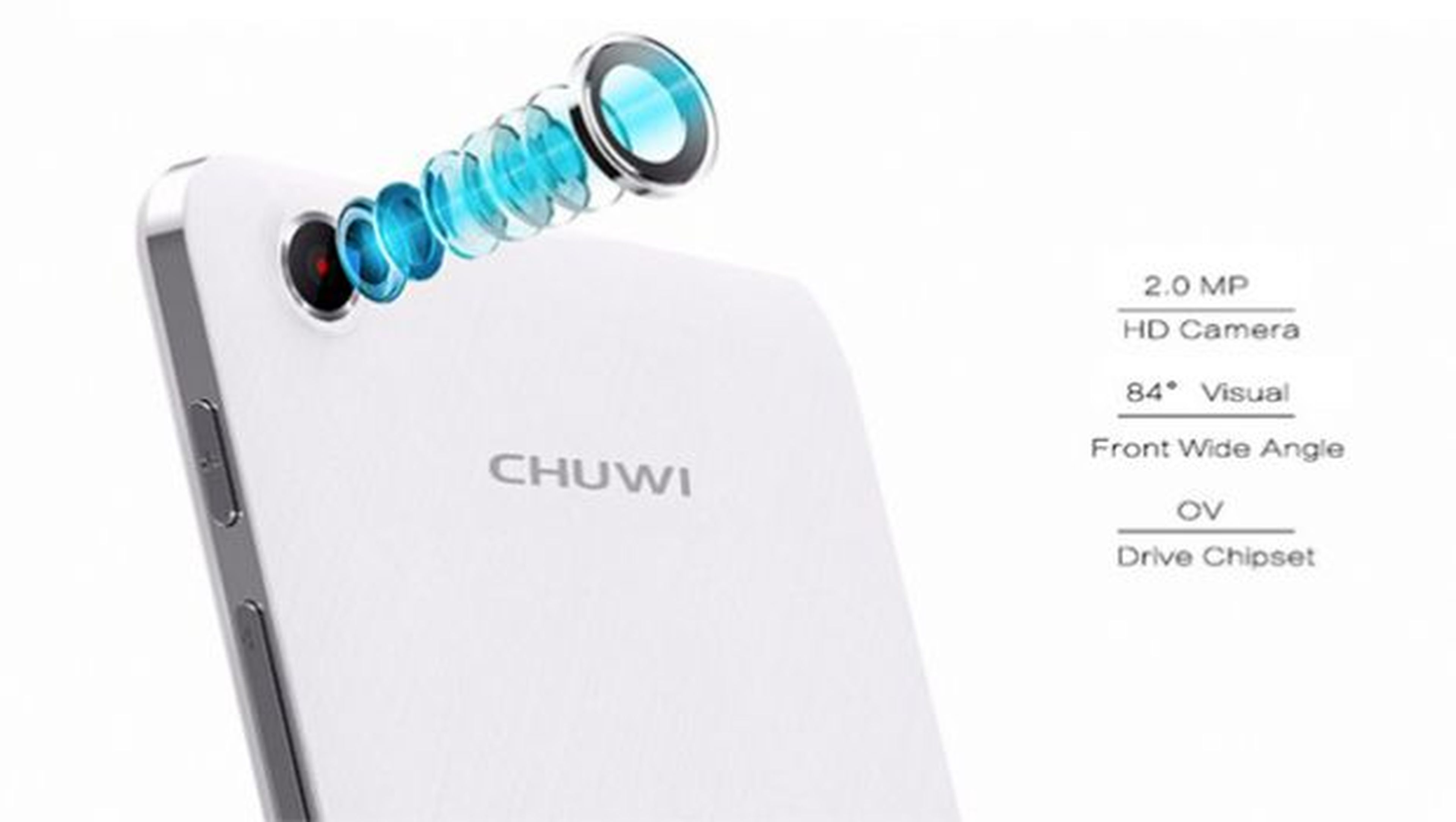 Las cámaras de la Chuwi Hi8 Pro son de 2 megapíxeles