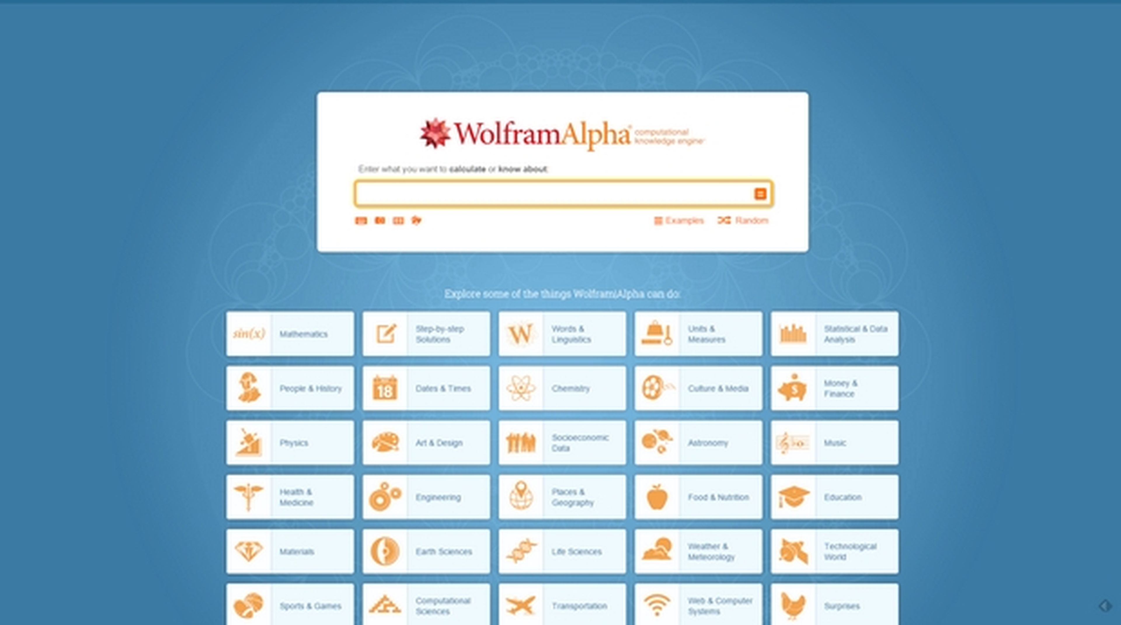 Así funciona Wolfram Alpha, el buscador que te responde