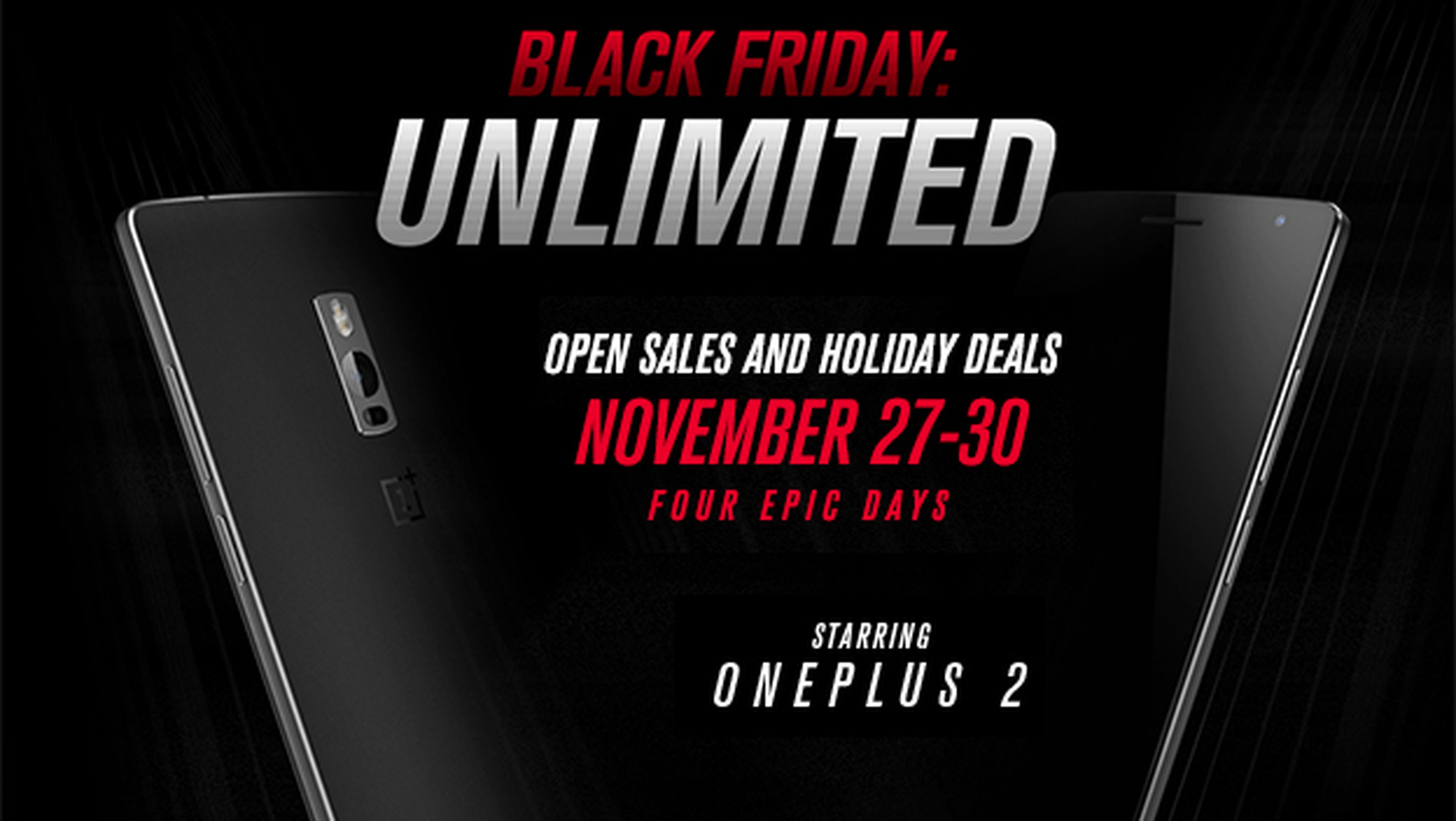 Compra un OnePlus 2 sin invitación en el Black Friday 2015