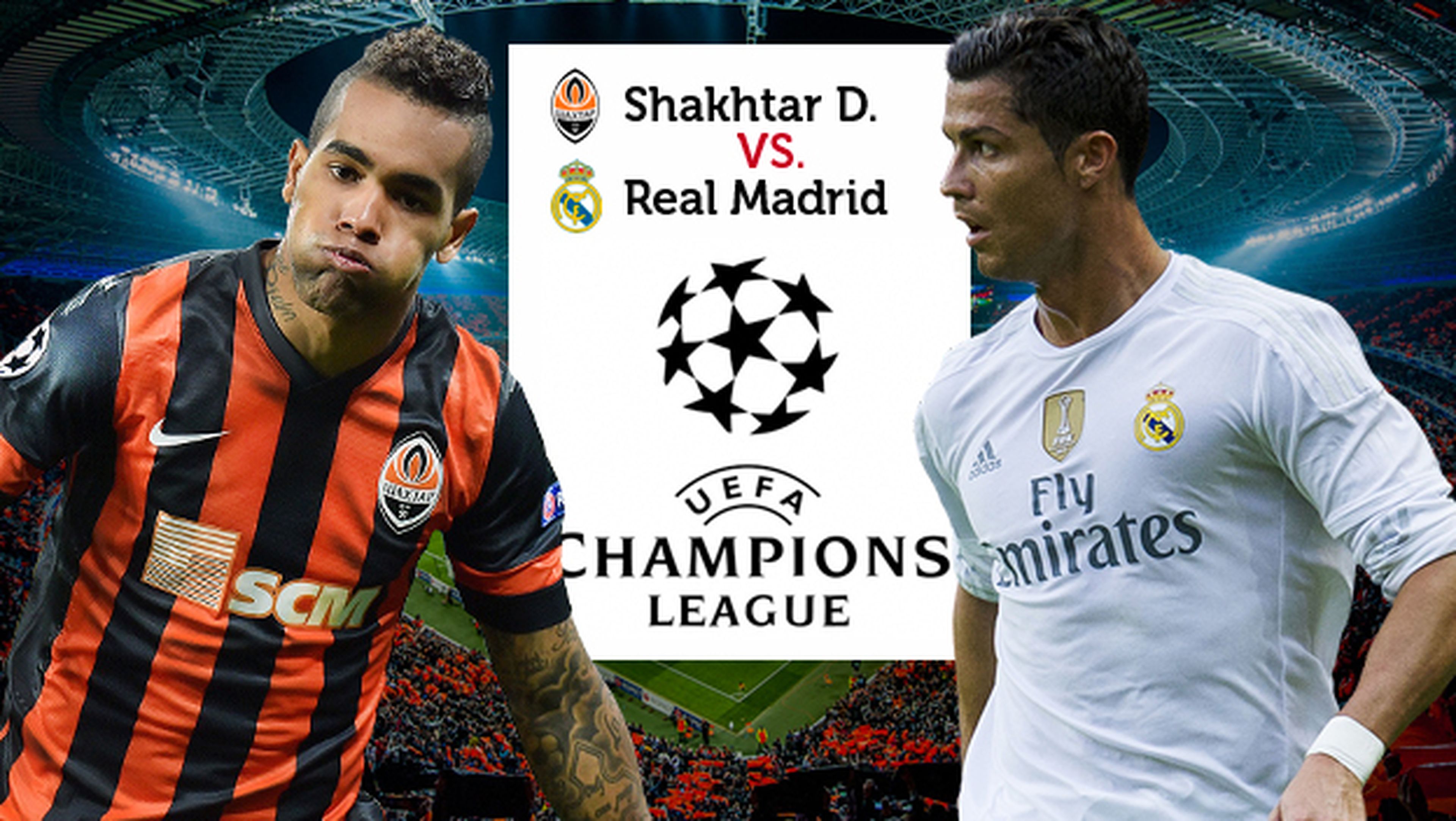 Cómo ver online y en directo el Shakhtar Donetsk vs Real Madrid de Champions League