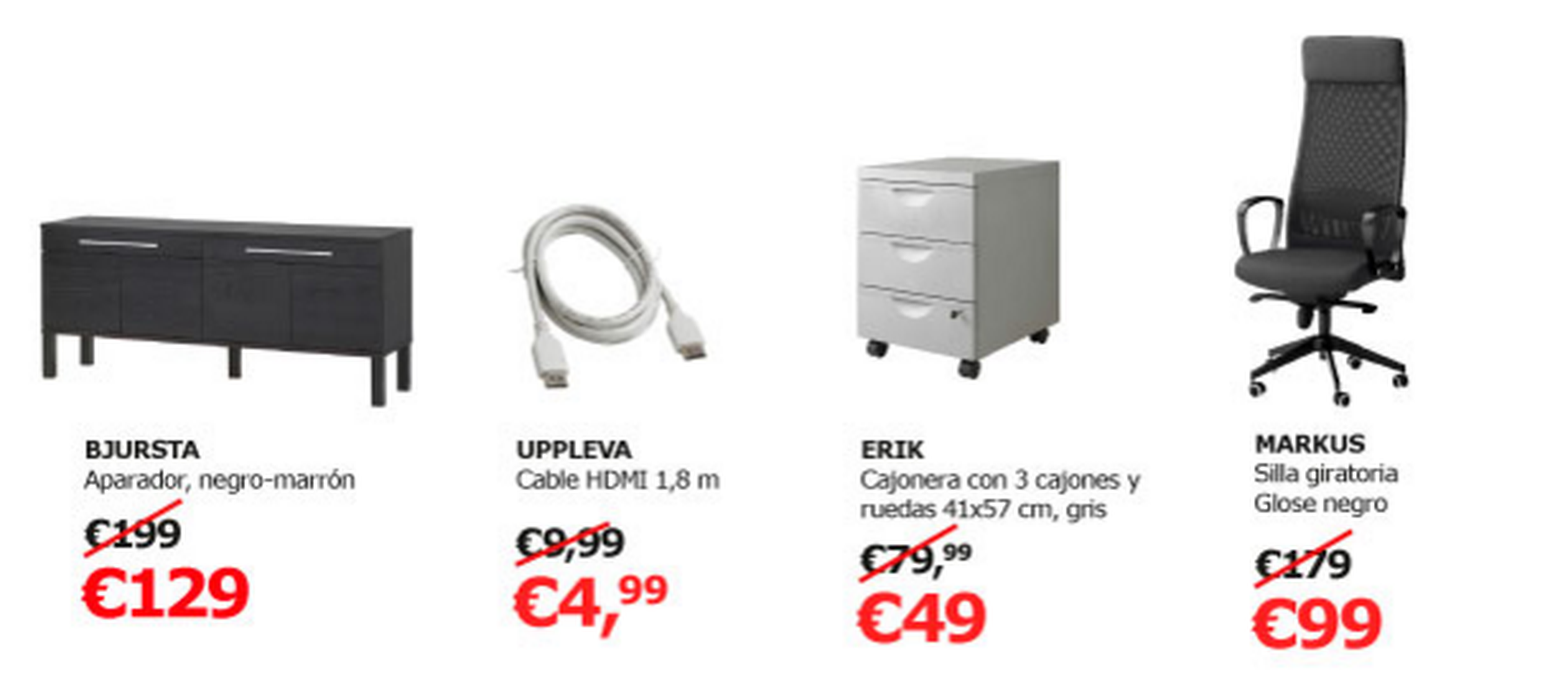 Black Friday 2015 en Ikea: las mejores ofertas en muebles