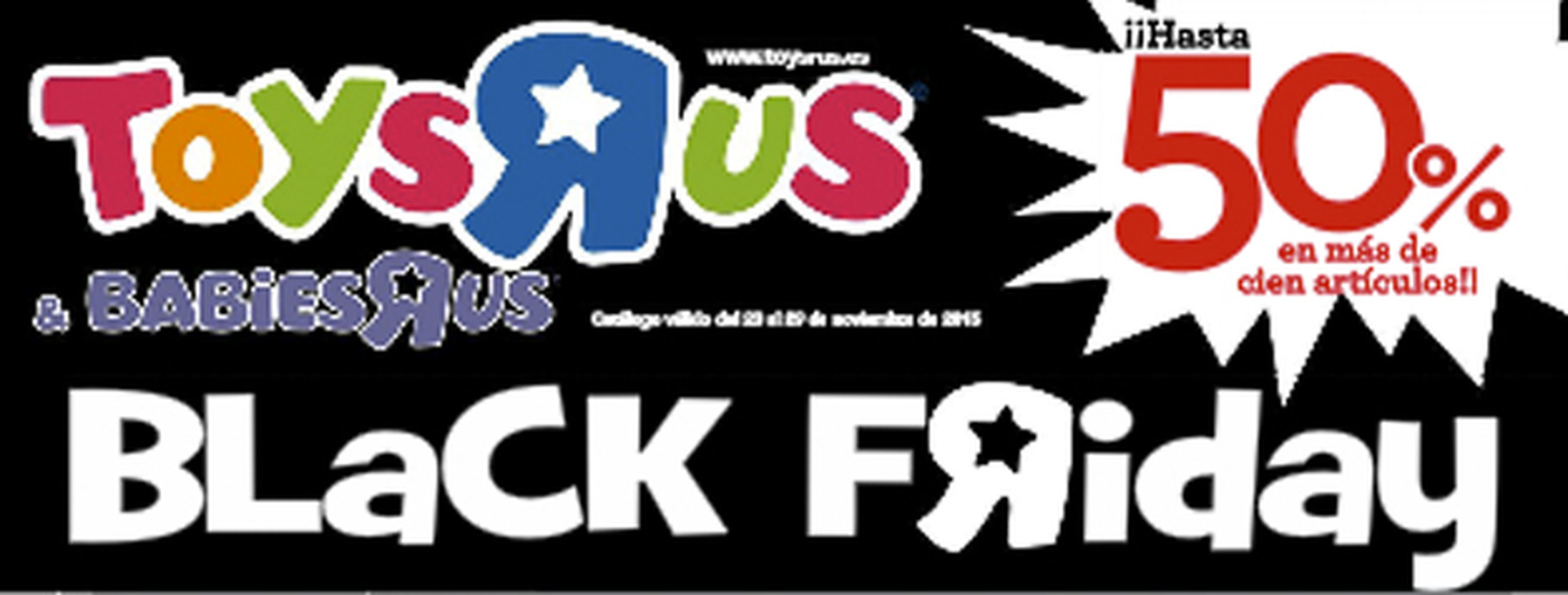 Banner informativo Toys 'R' Us