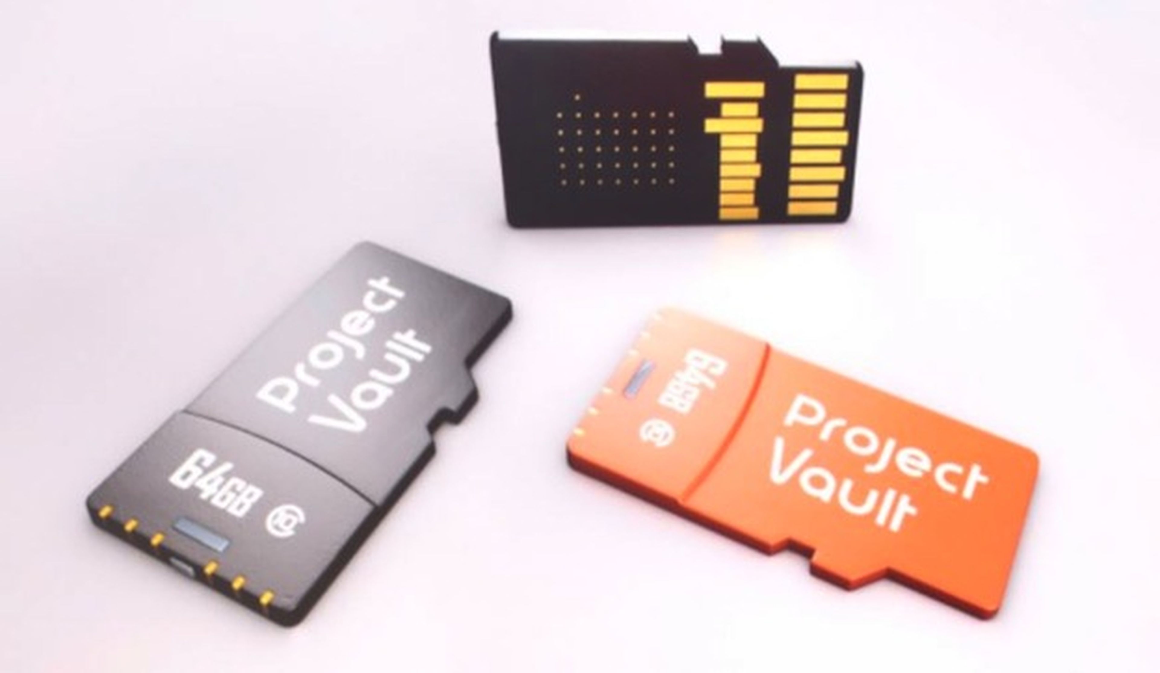 Project Vault creará tarjetas microSD con información codificada
