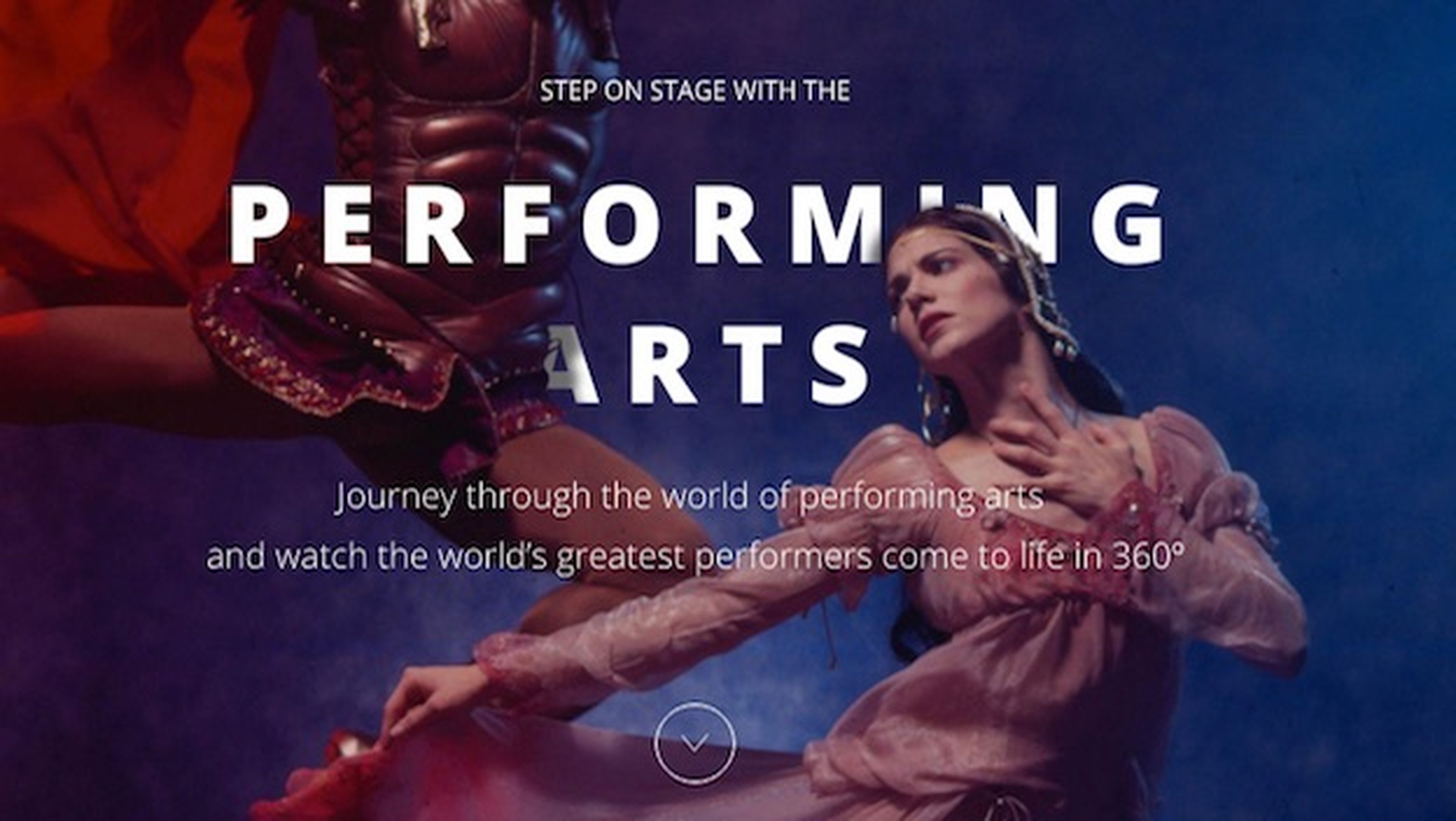 Google lanza Performing Arts, danza y teatro inmersivo en 360º