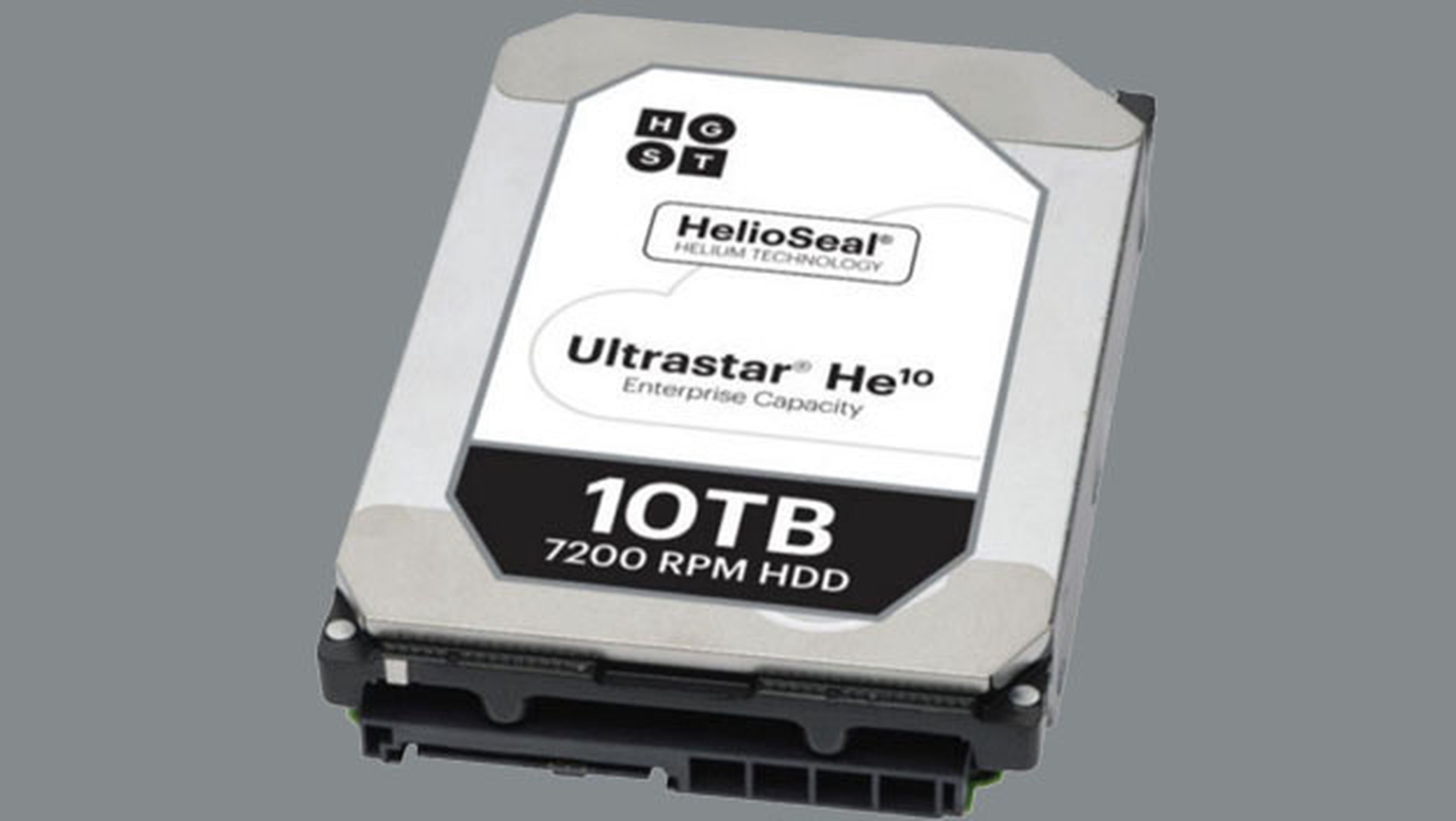 HGST primer disco duro 10 TB HDD lleno helio