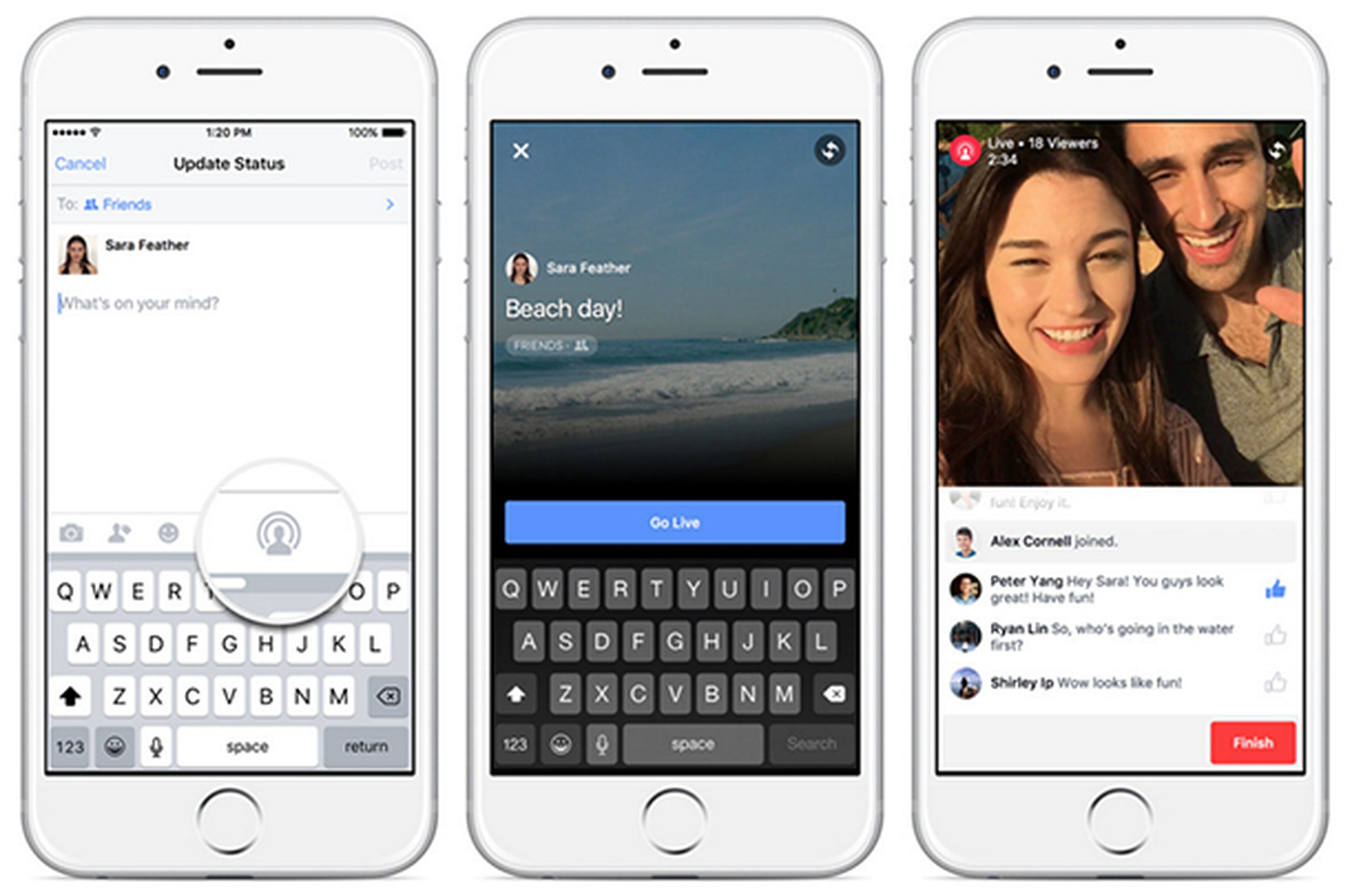 Facebook prueba su servicio de streaming de vídeo con usuarios