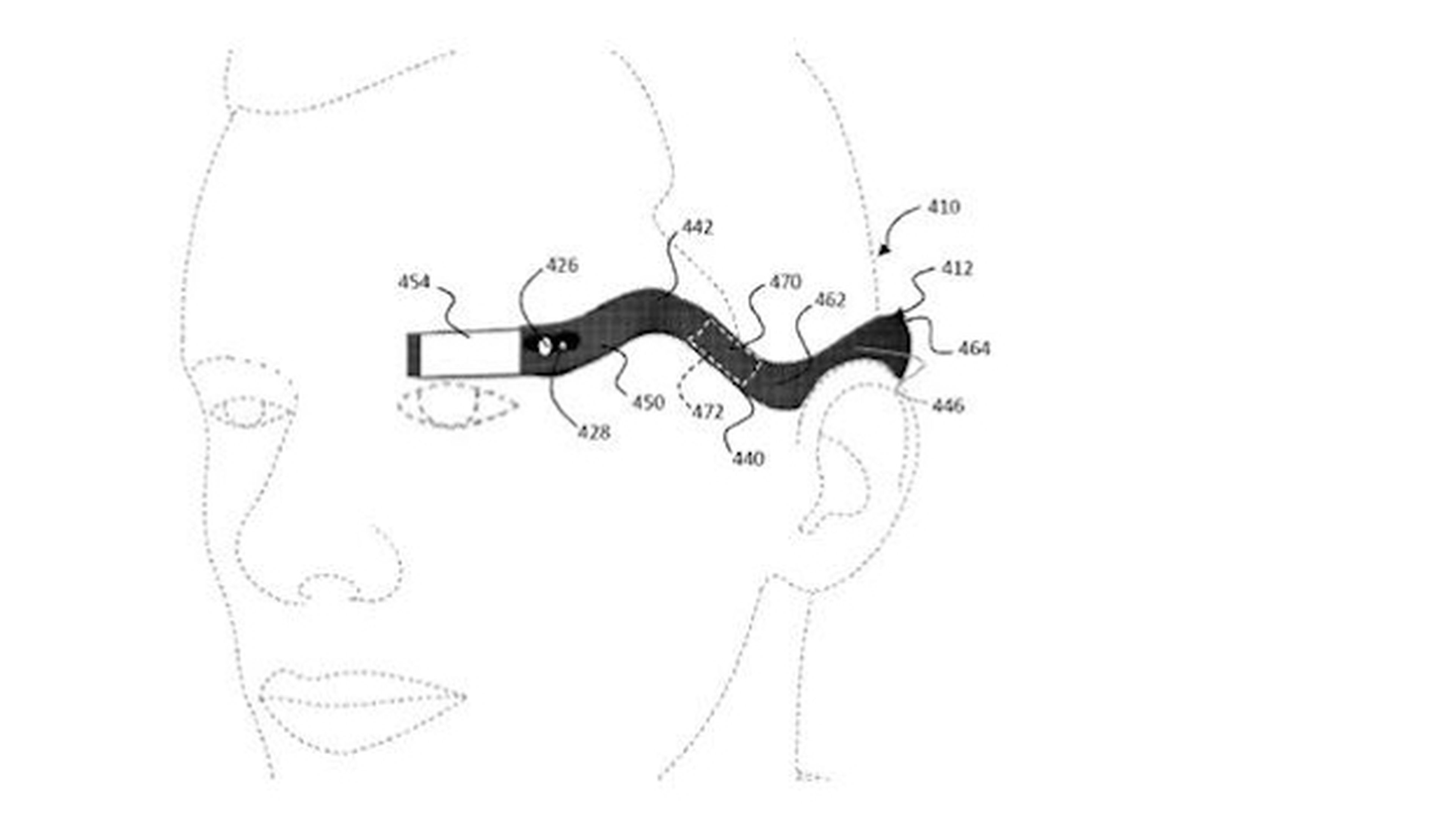 Un nuevo prototipo de Google Glass podría ser... un monóculo