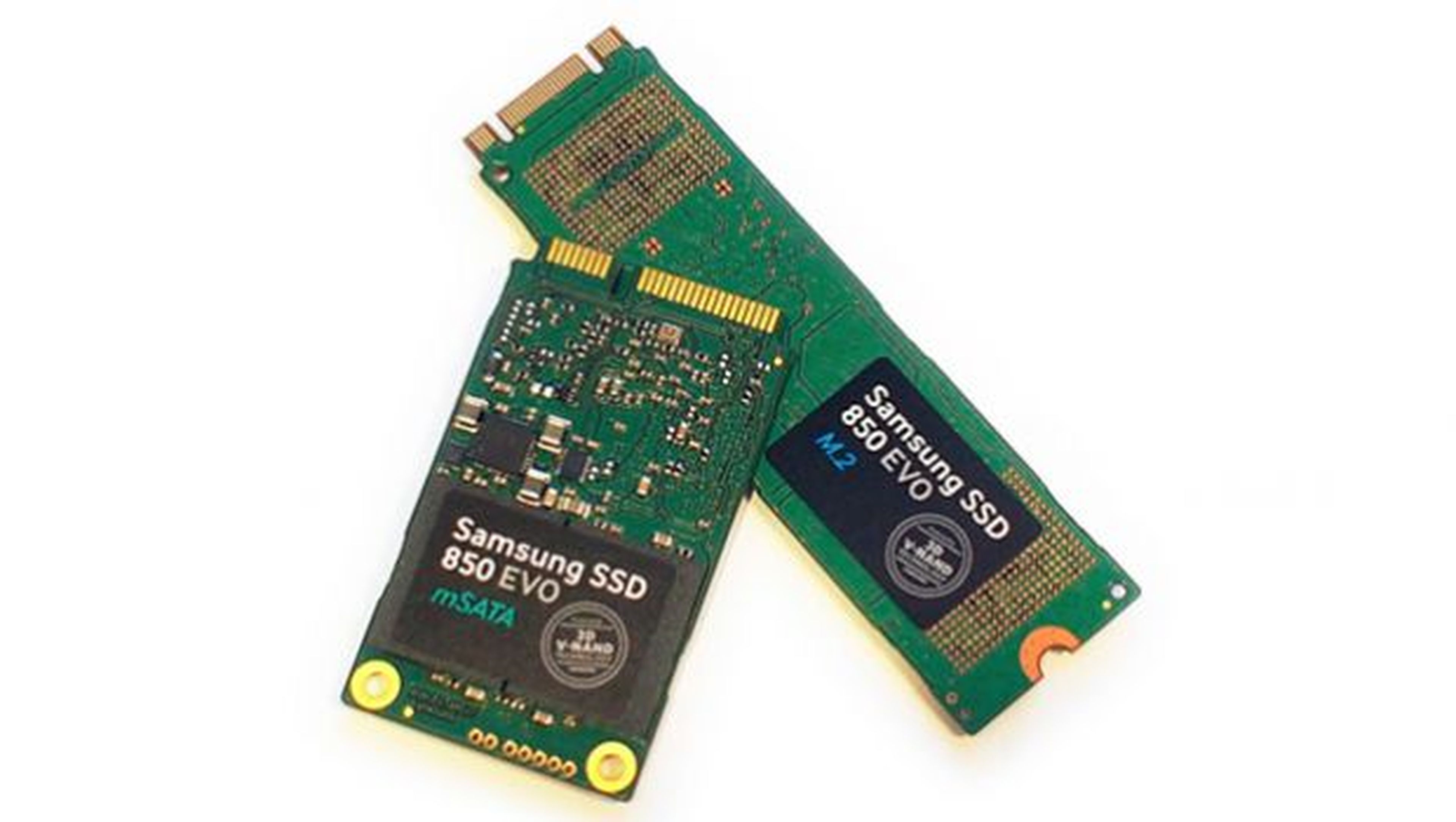 Los discos SSD con formato M.2 o mSATA tienen distinto aspecto