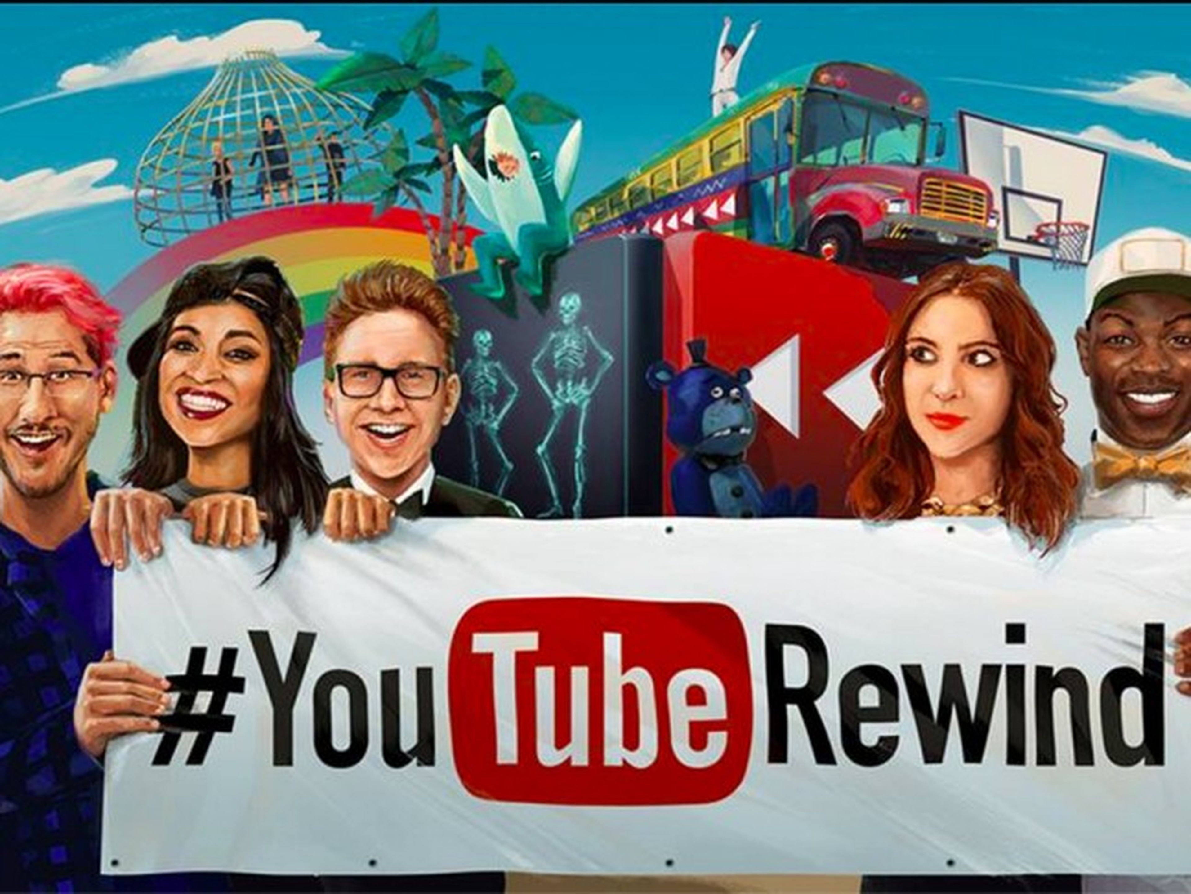 Lo más visto de YouTube en 2015