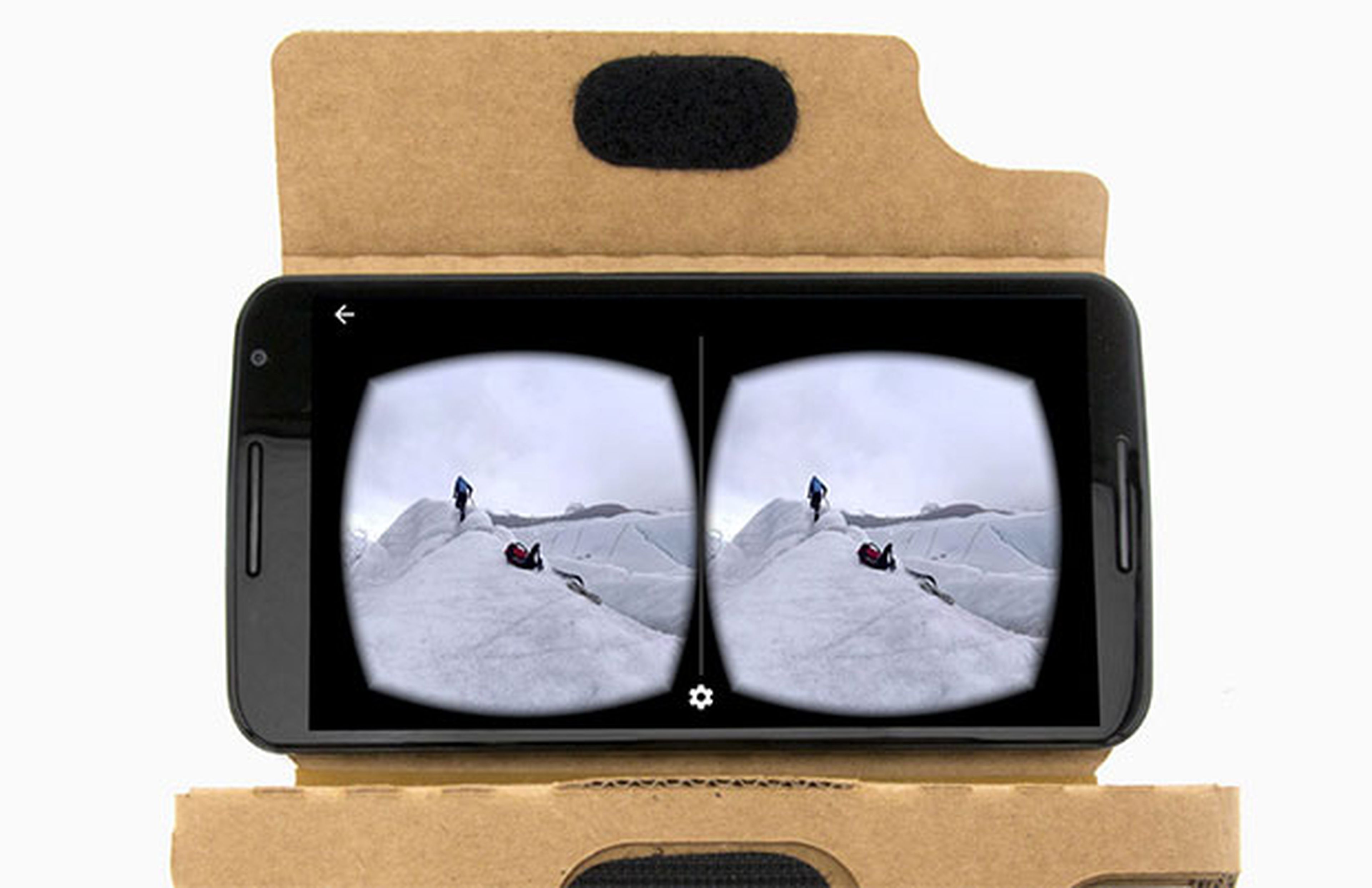 Tamaño del telefono en gafas de realidad virtual