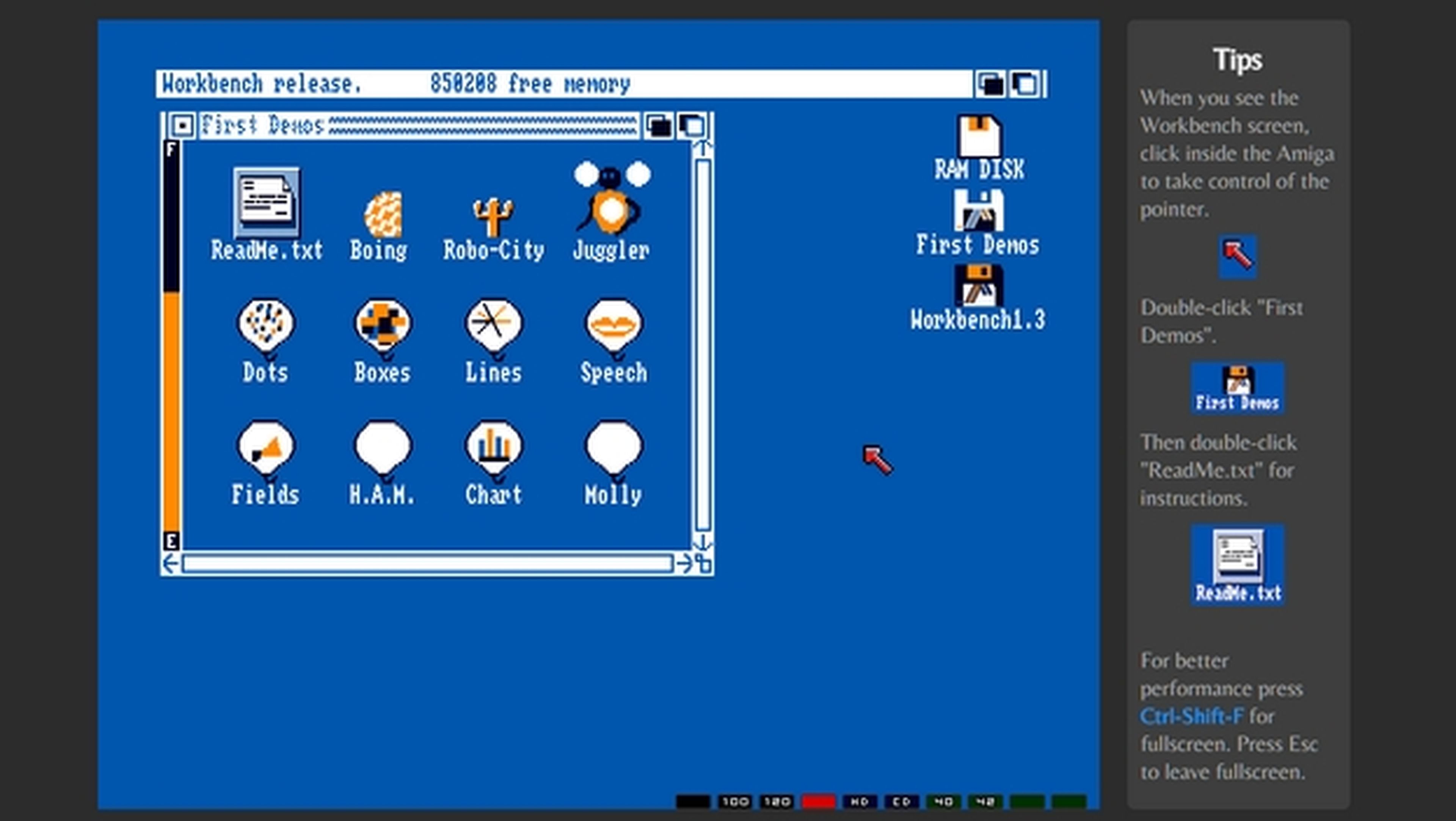 Emula el clásico Commodore Amiga 500 y miles de juegos en Chrome