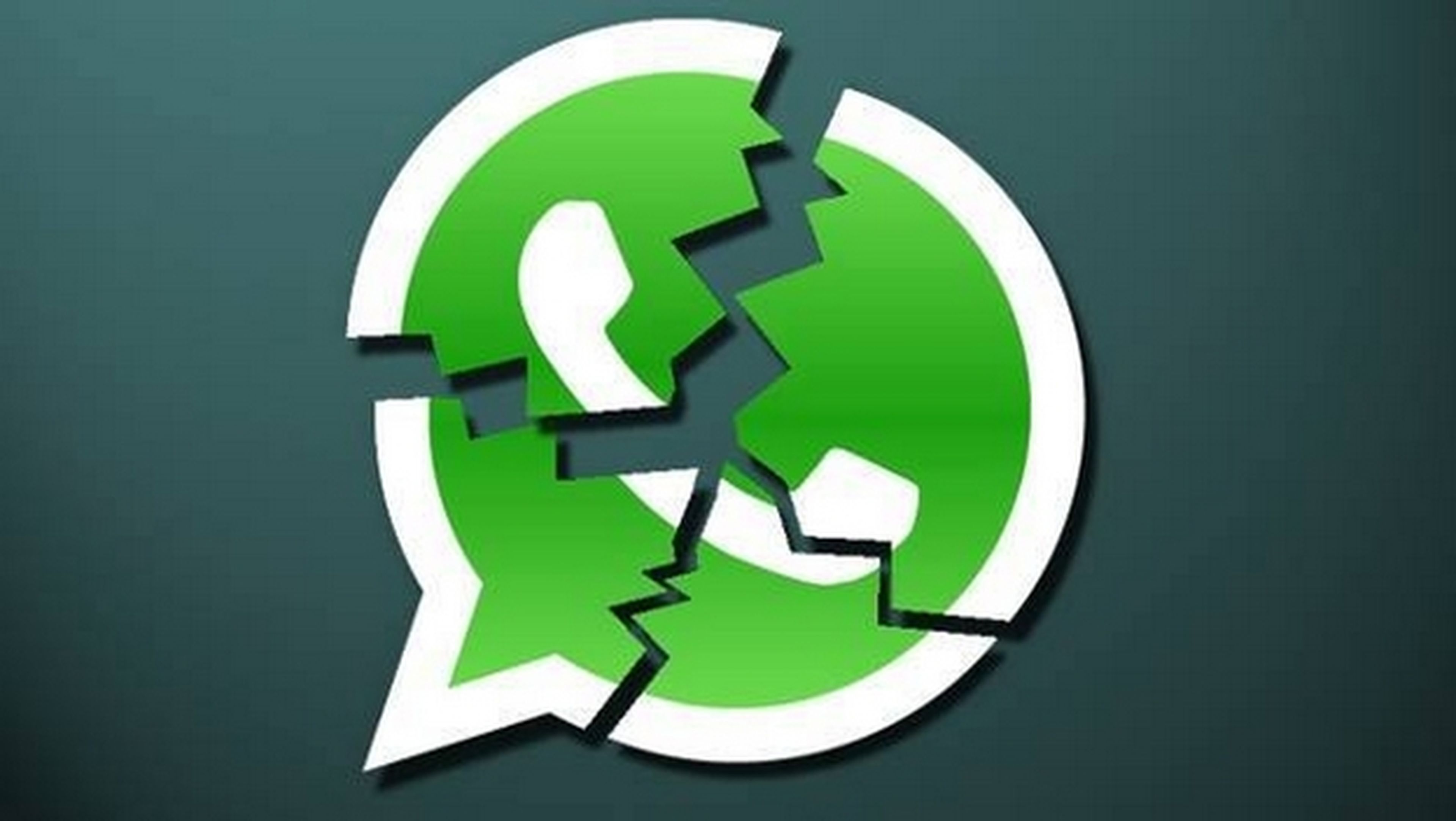 WhatsApp se cae en Nochevieja y Año Nuevo, siguen los fallos