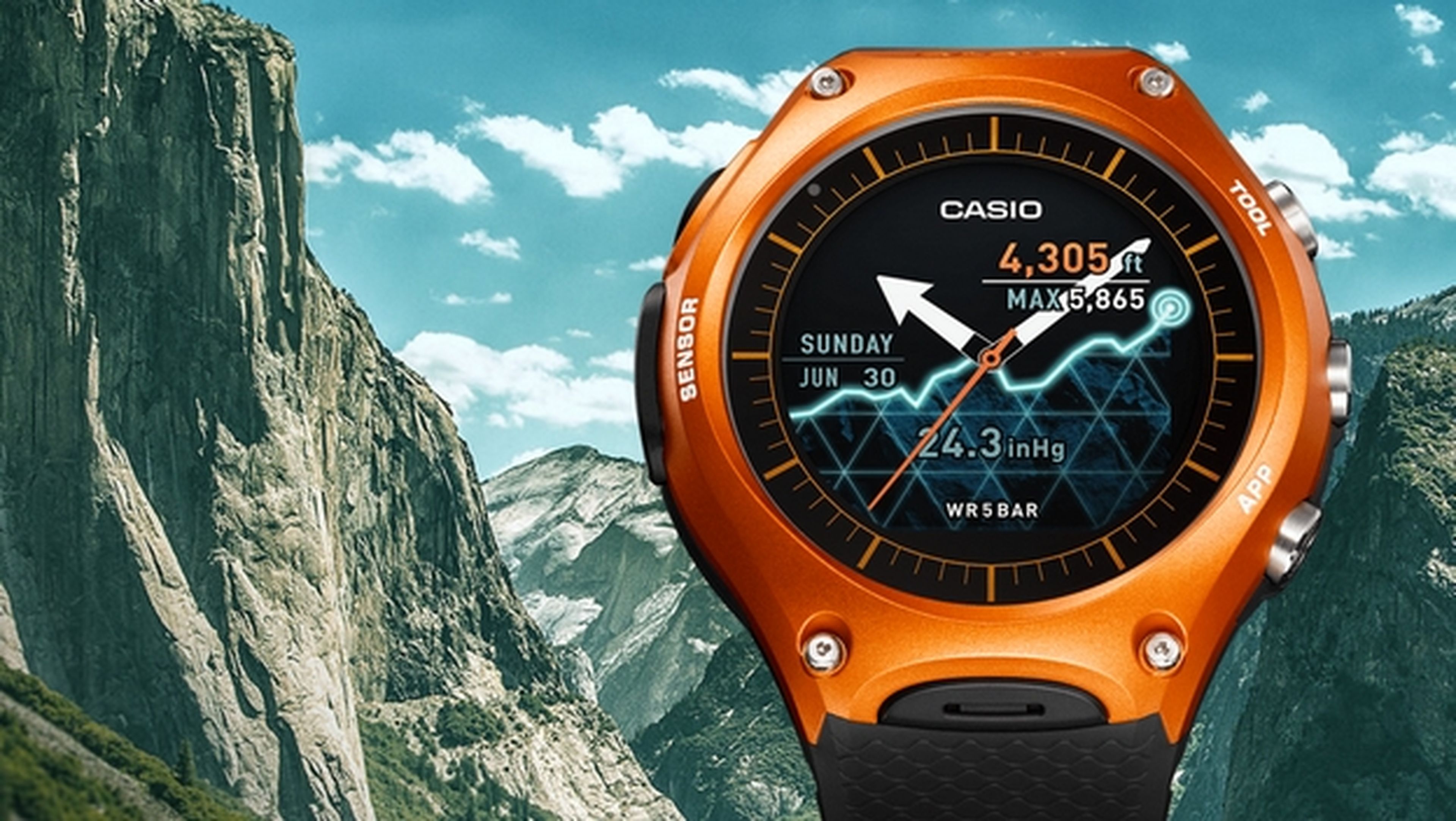 Se desvela el esperado reloj inteligente Casio Smart Outdoor Watch