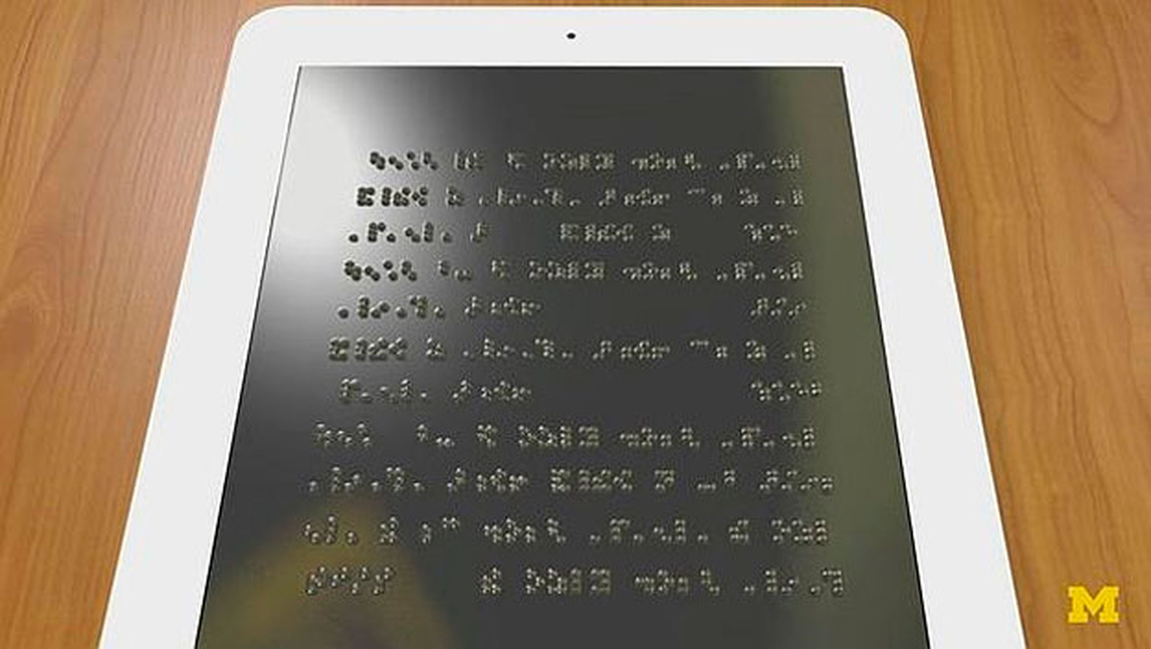 Por ley estoy sediento Línea del sitio Crean una tablet en braille para que puedan leer los ciegos | Computer Hoy