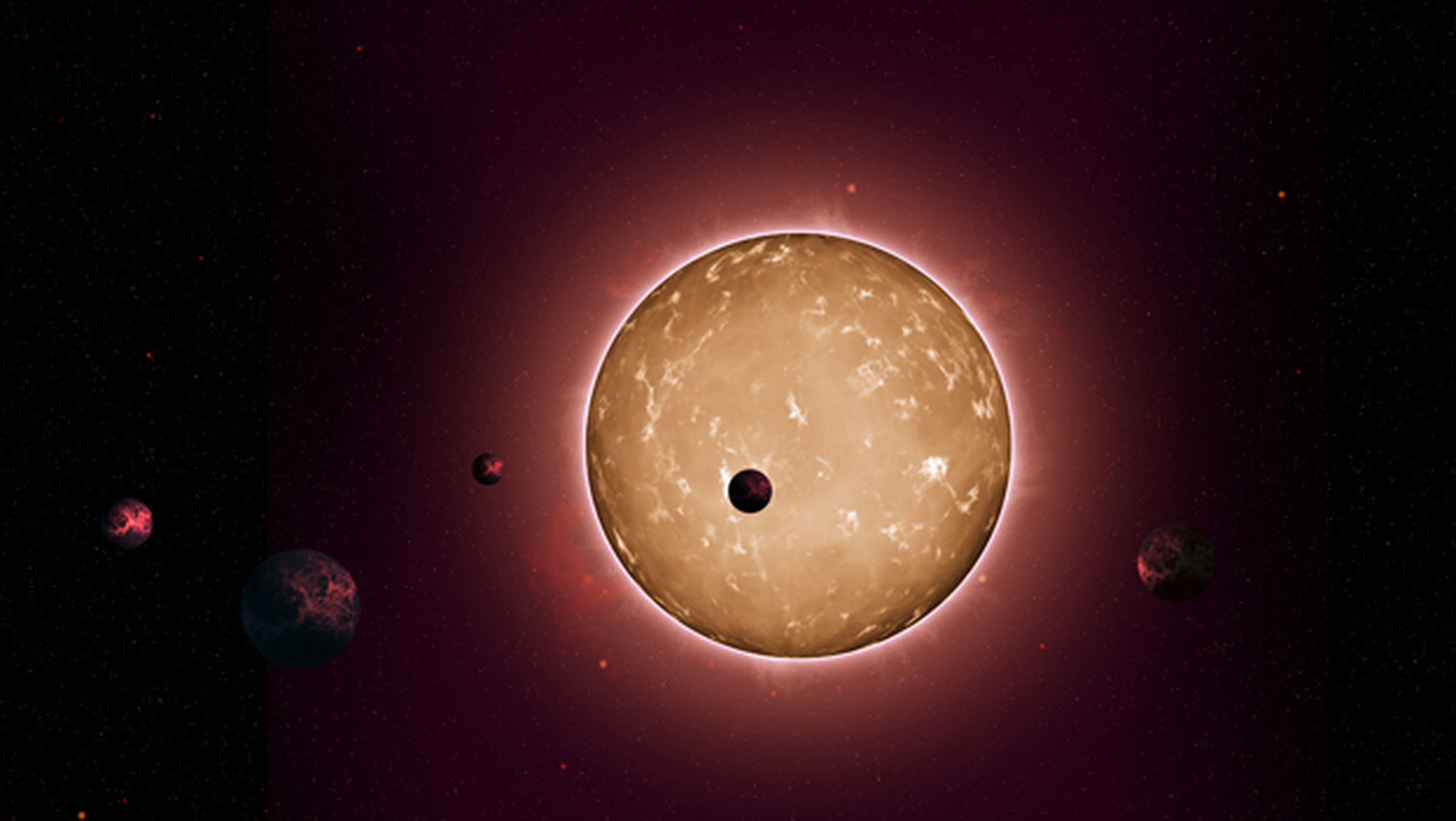 Ilustración de Kepler-444