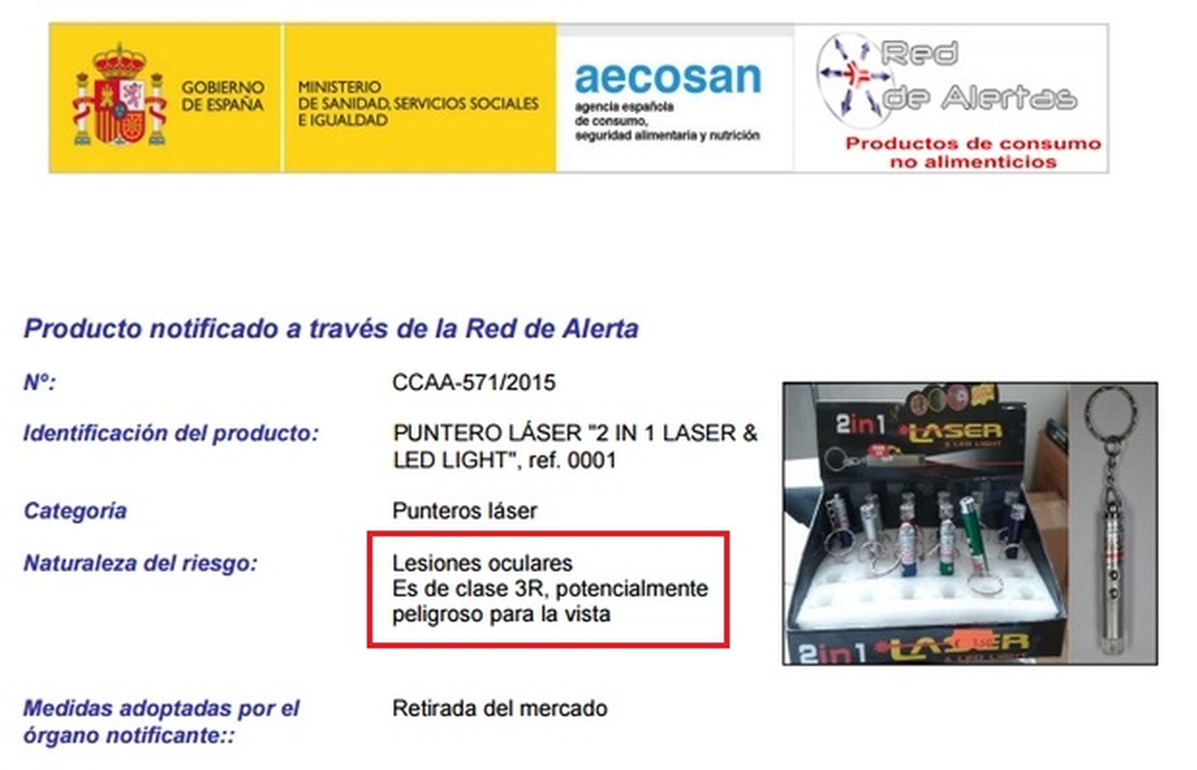 Descubre si un producto que has comprado está prohibido en España