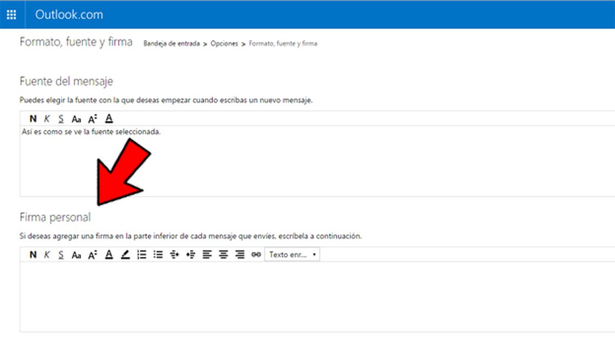 Cómo poner una firma de correo electrónico