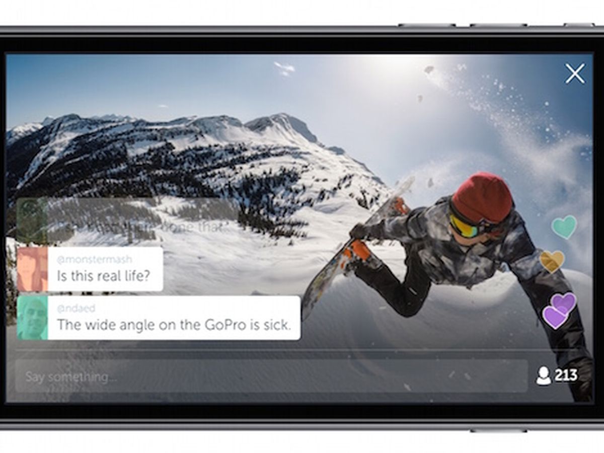 GoPro hará de Twitter un medio de livestream de vídeos extremos