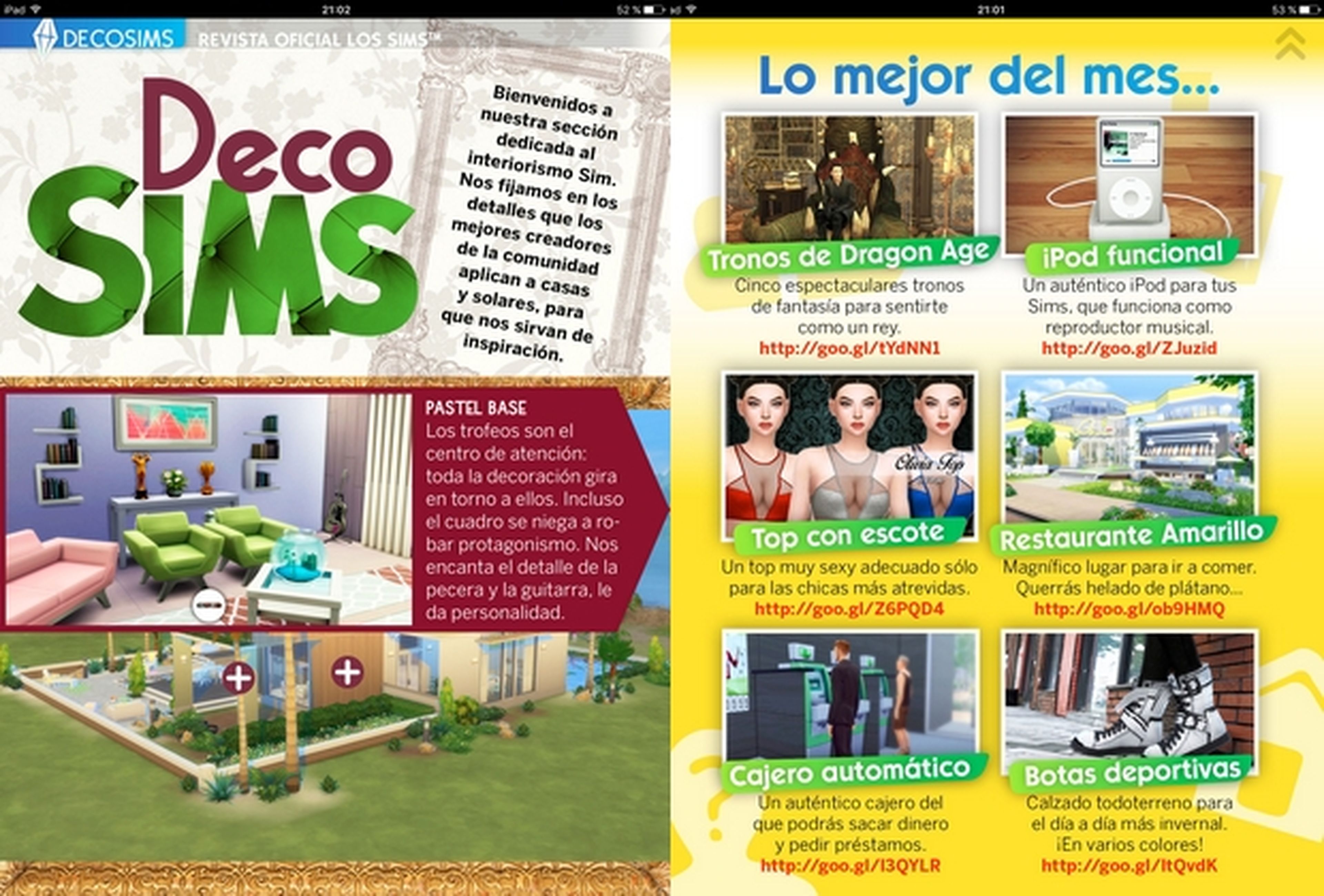 La Revista Oficial de Los Sims número 22 estrena sección