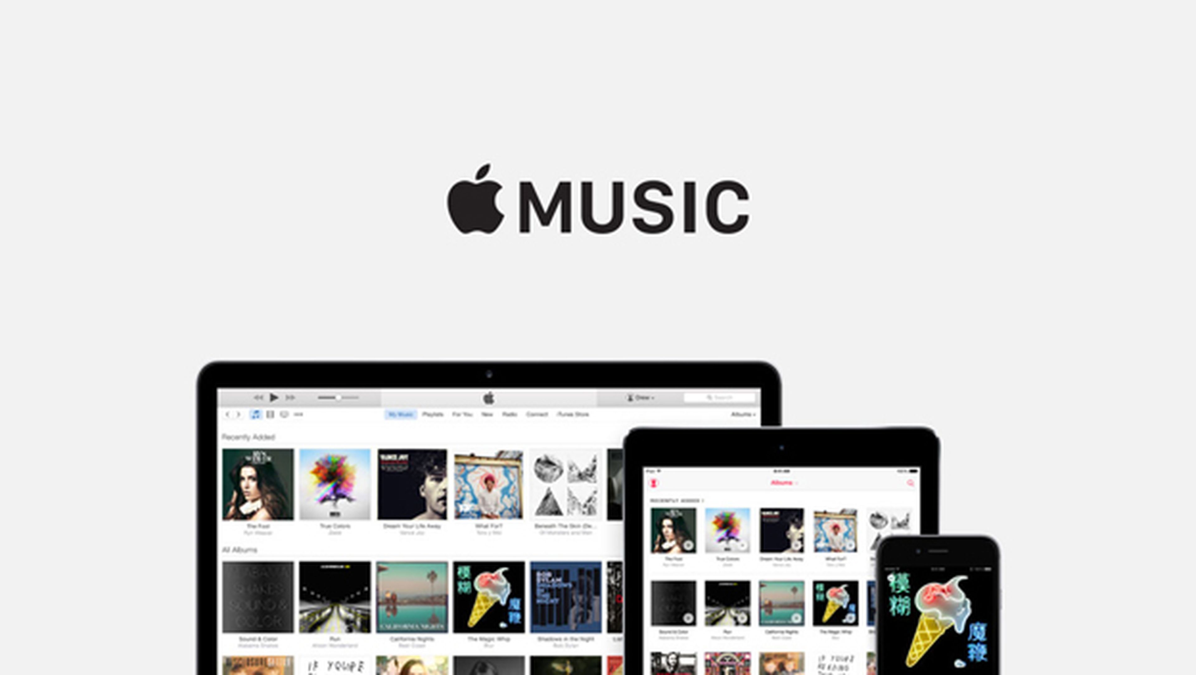 microSD en Apple Music para Android