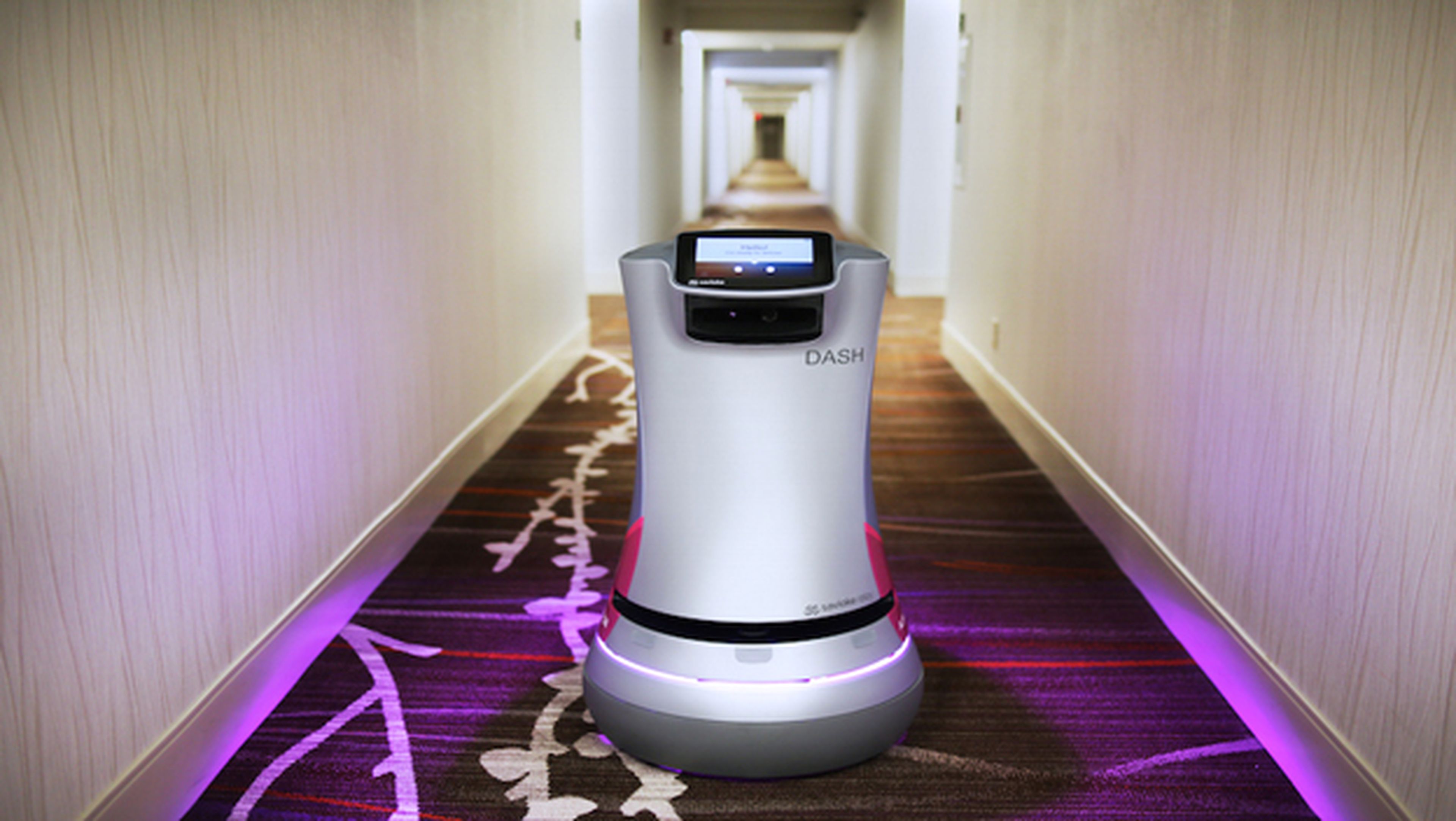 Robot Relay, servicio de habitaciones