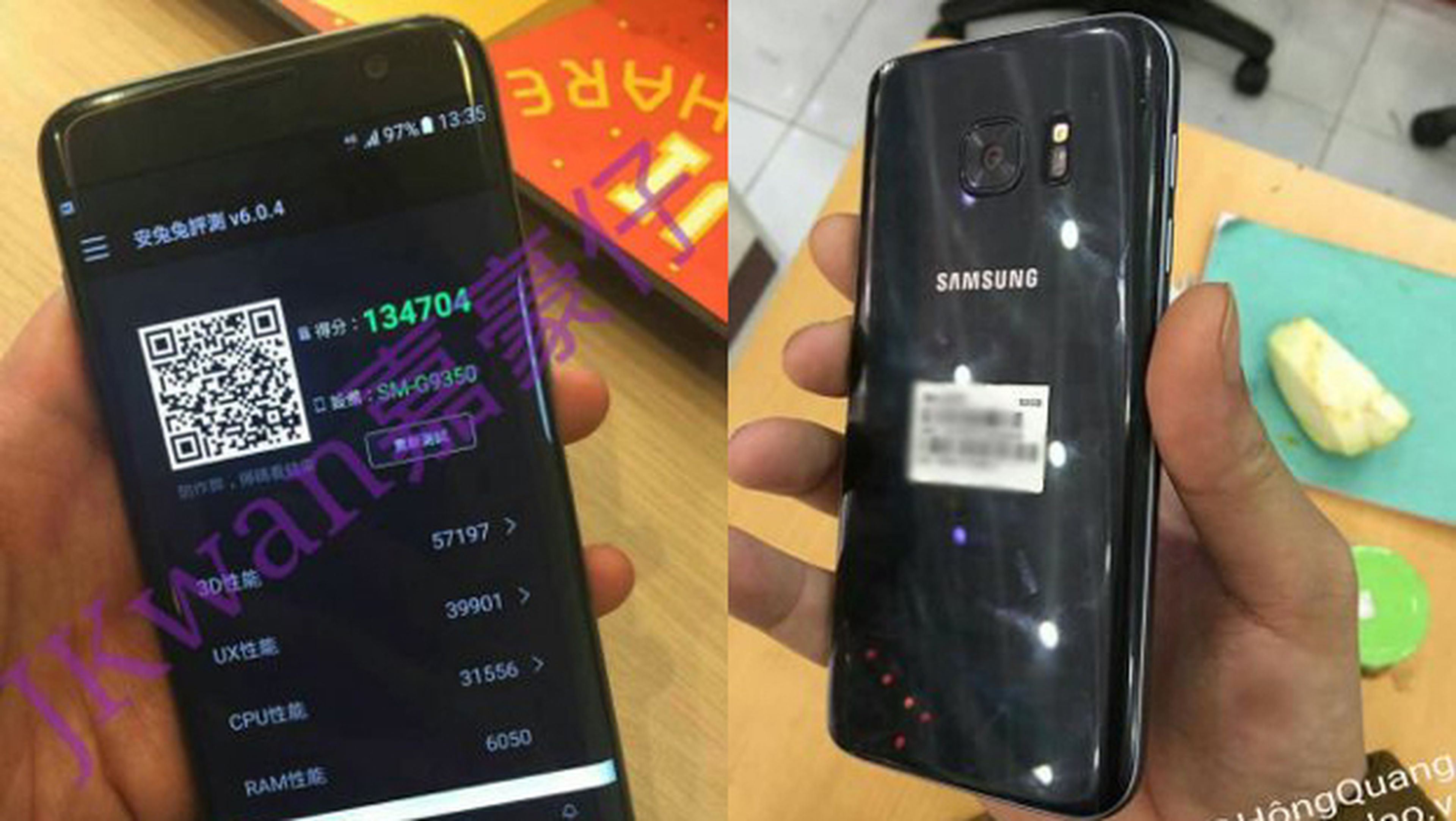 El Samsung Galaxy S7, resistente a las salpicaduras del agua