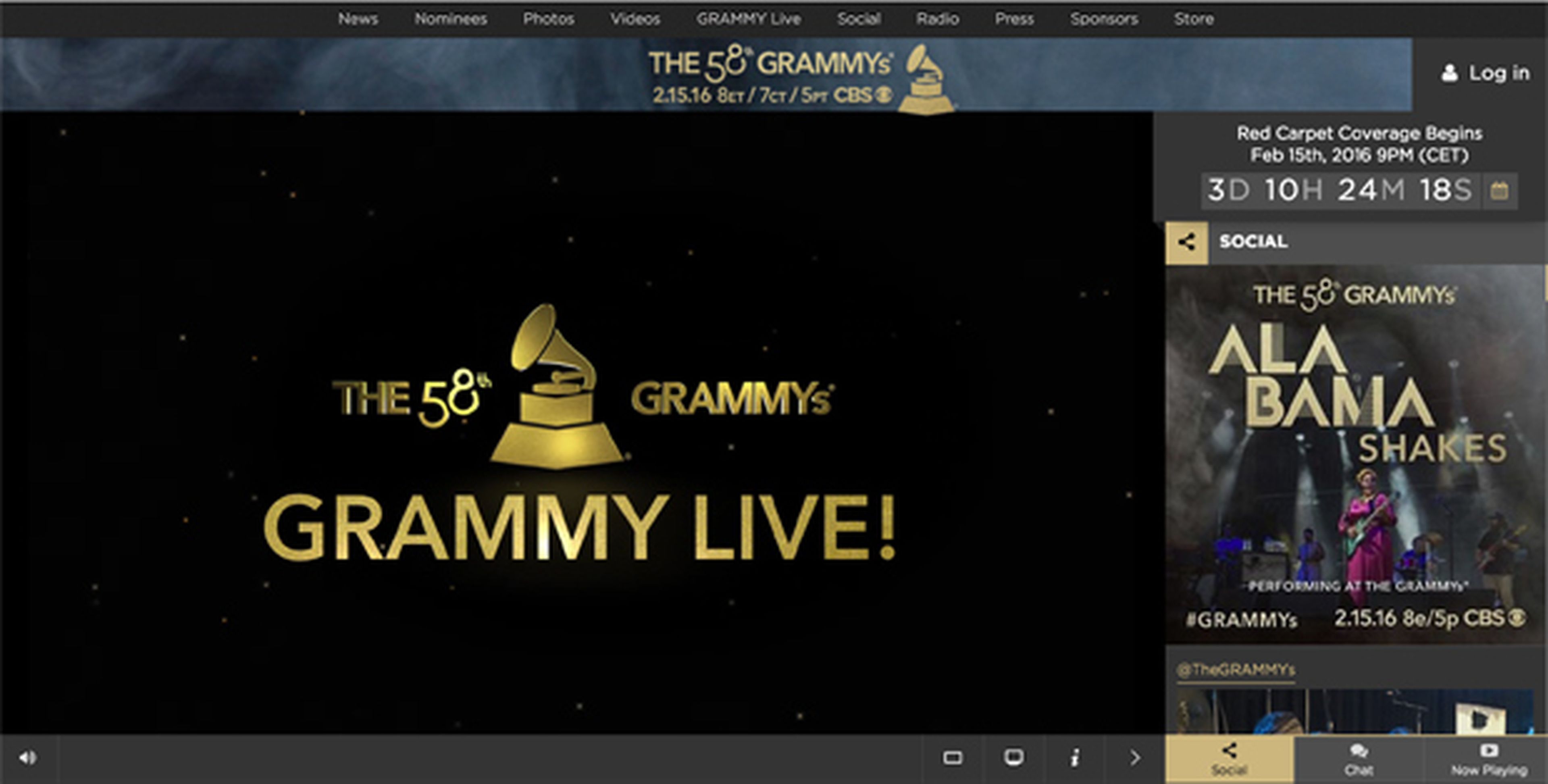 Dónde ver los Grammy 2016