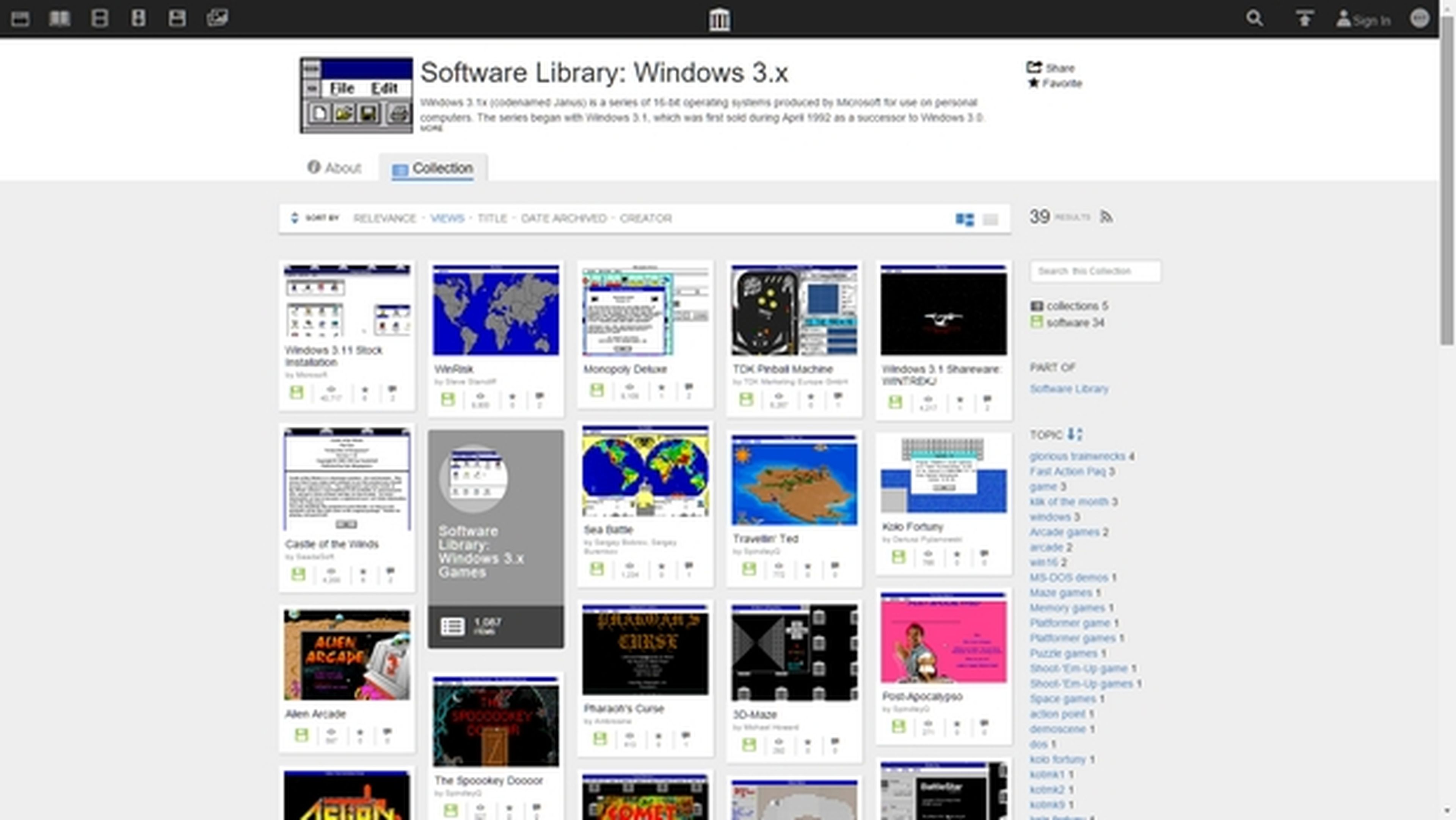 Windows 3.1 y miles de programas en el navegador sin instalación