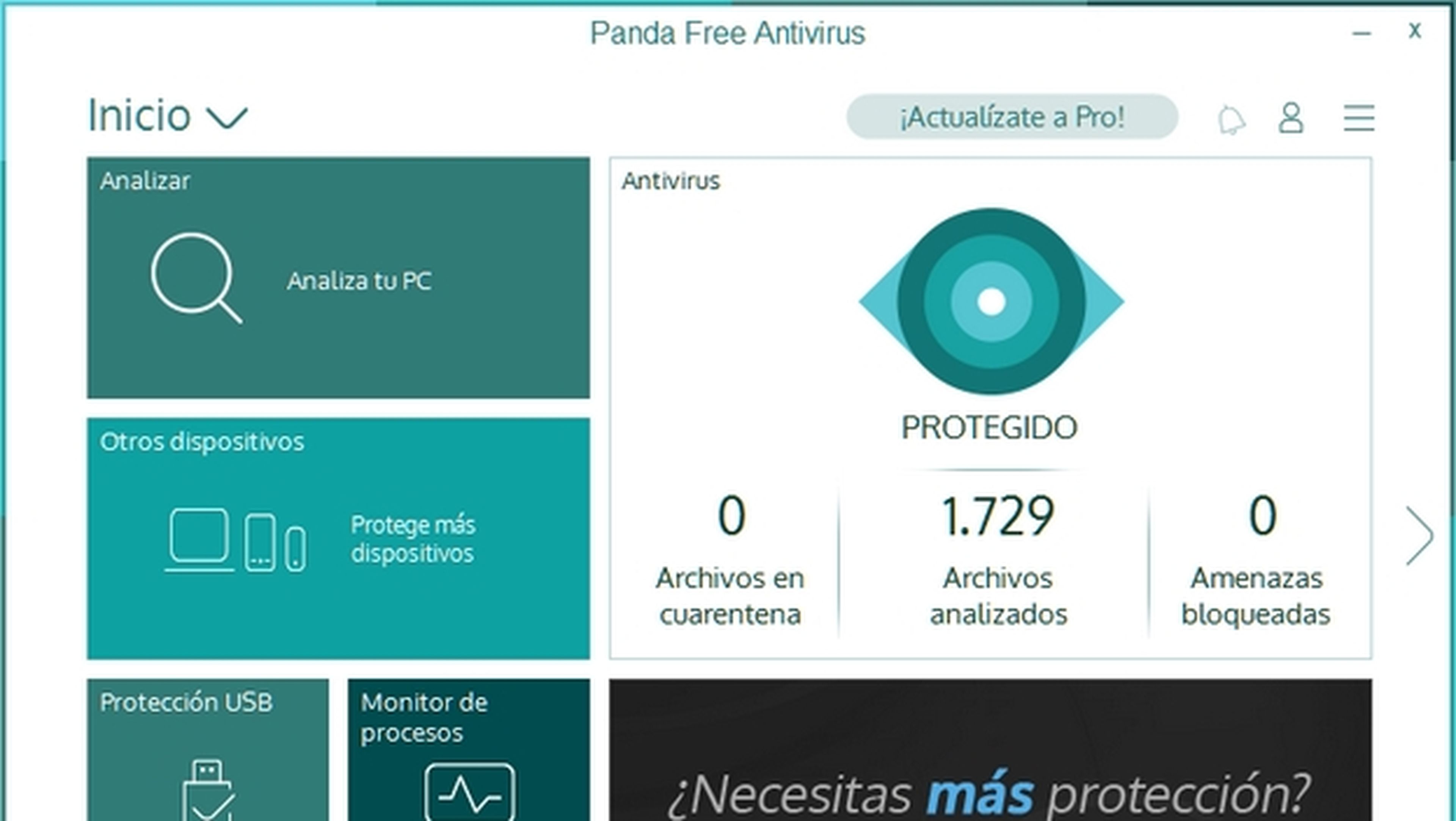 Panda Free Antivirus 2016 - Mejores antivirus gratis para PC de 2016