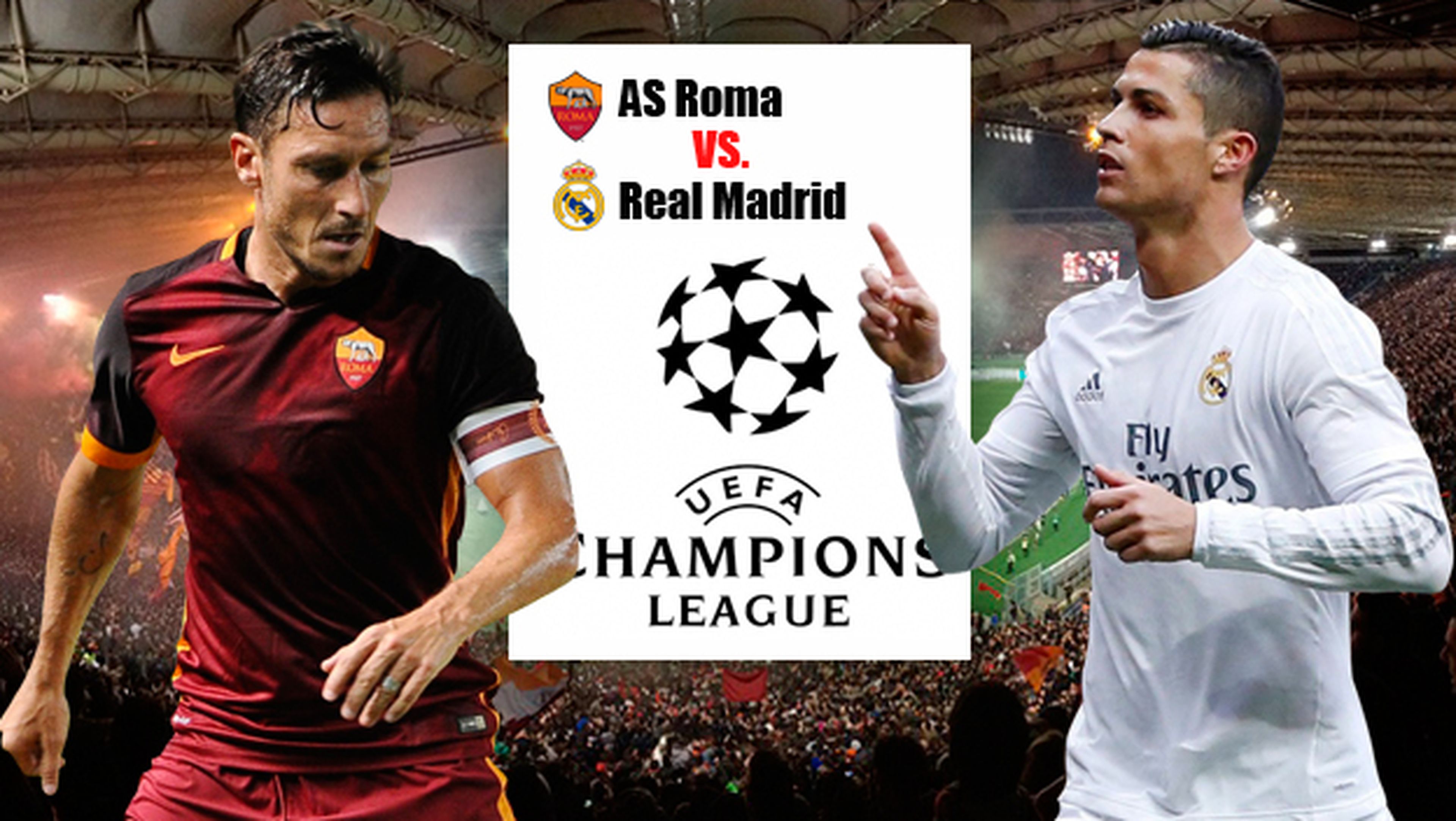 Cómo ver en directo online el AS Roma vs Real Madrid