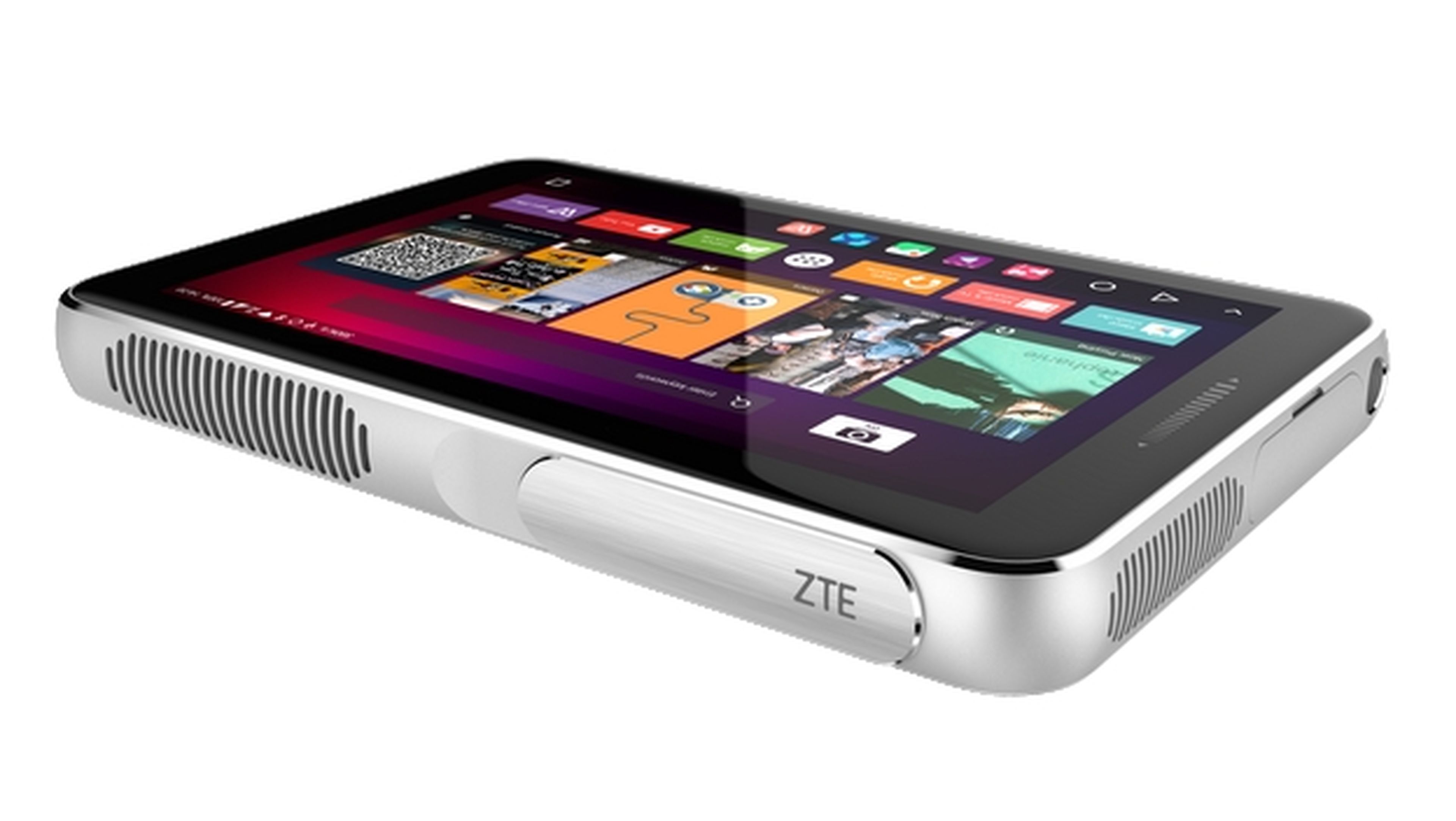 ZTE Spro Plus, una tablet con proyector incorporado