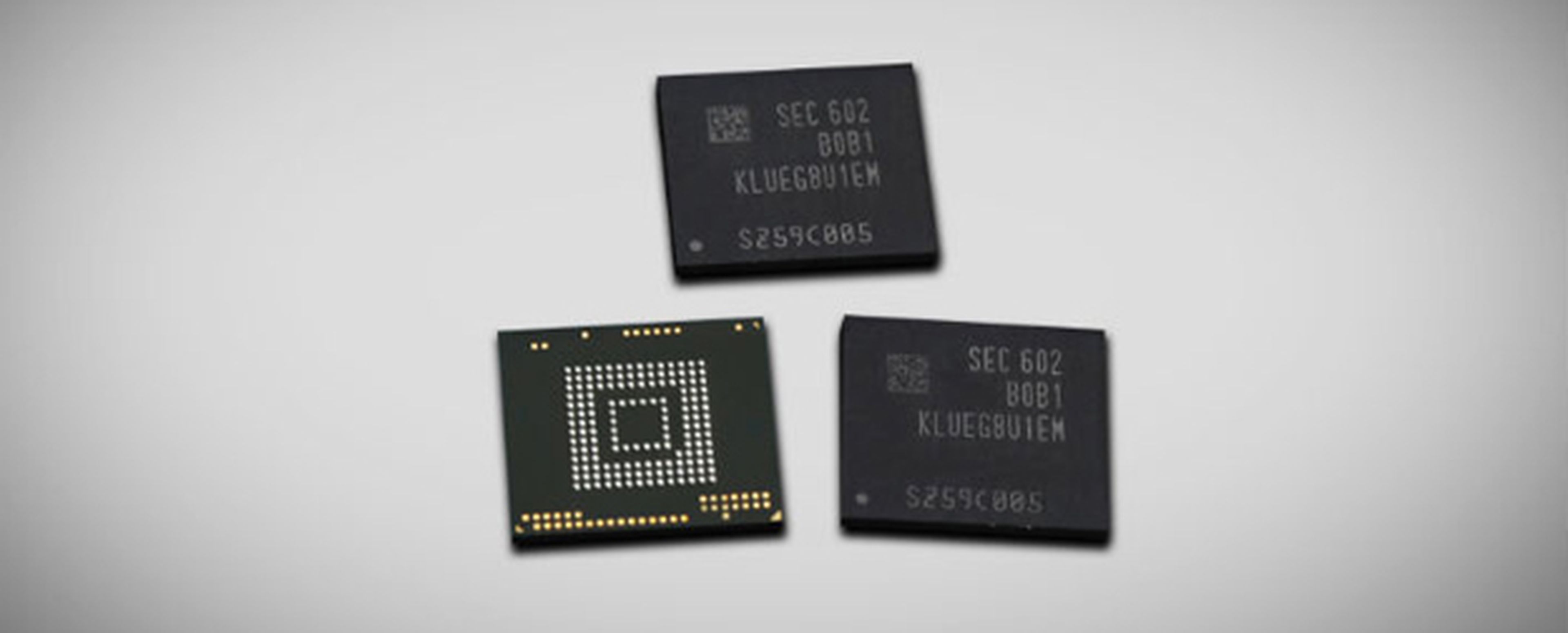 Memoria interna para móviles de 256 GB de capacidad de Samsung