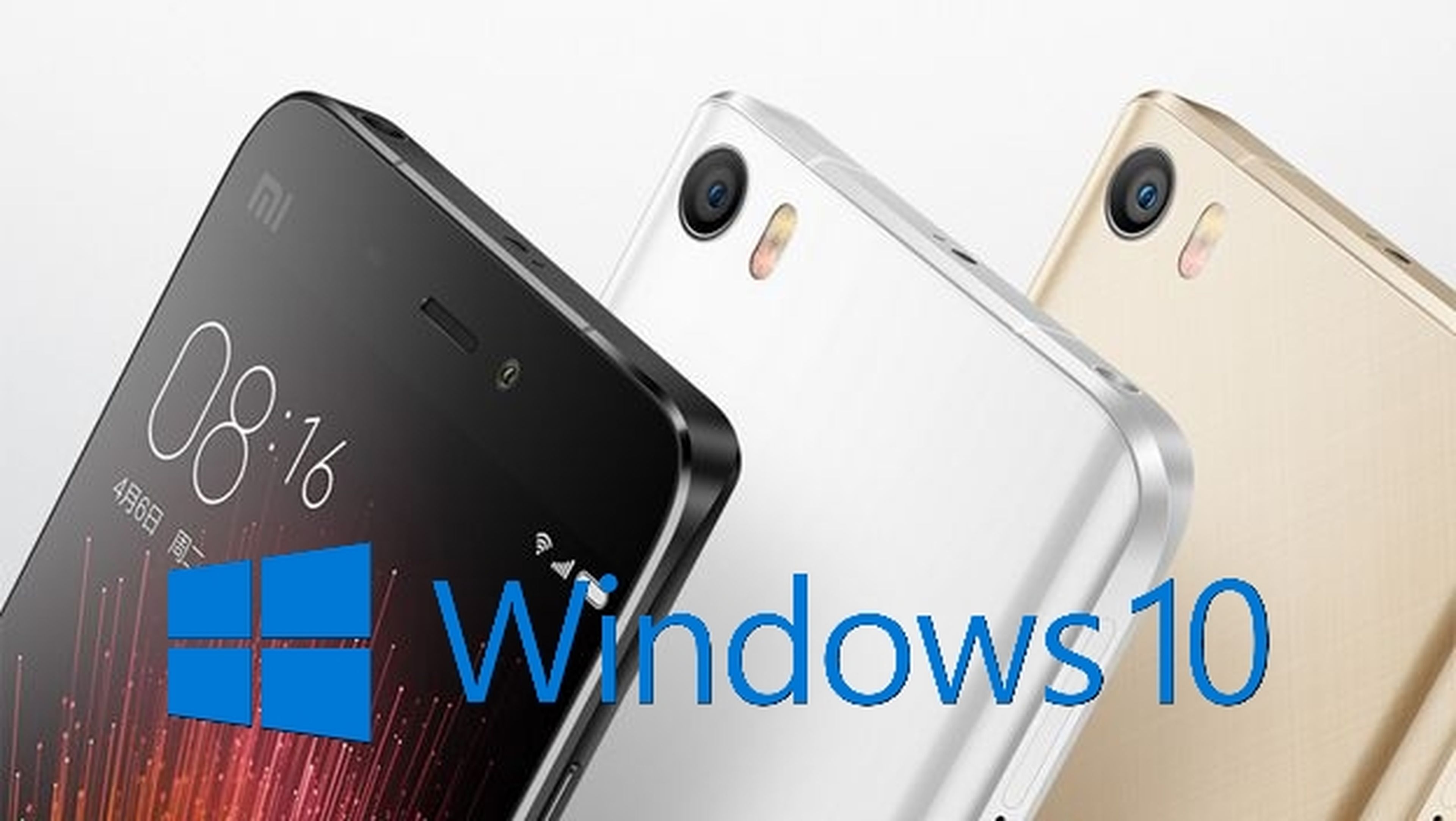 Xiaomi Mi5 y OnePlus 2 podrían recibir Windows 10 Mobile